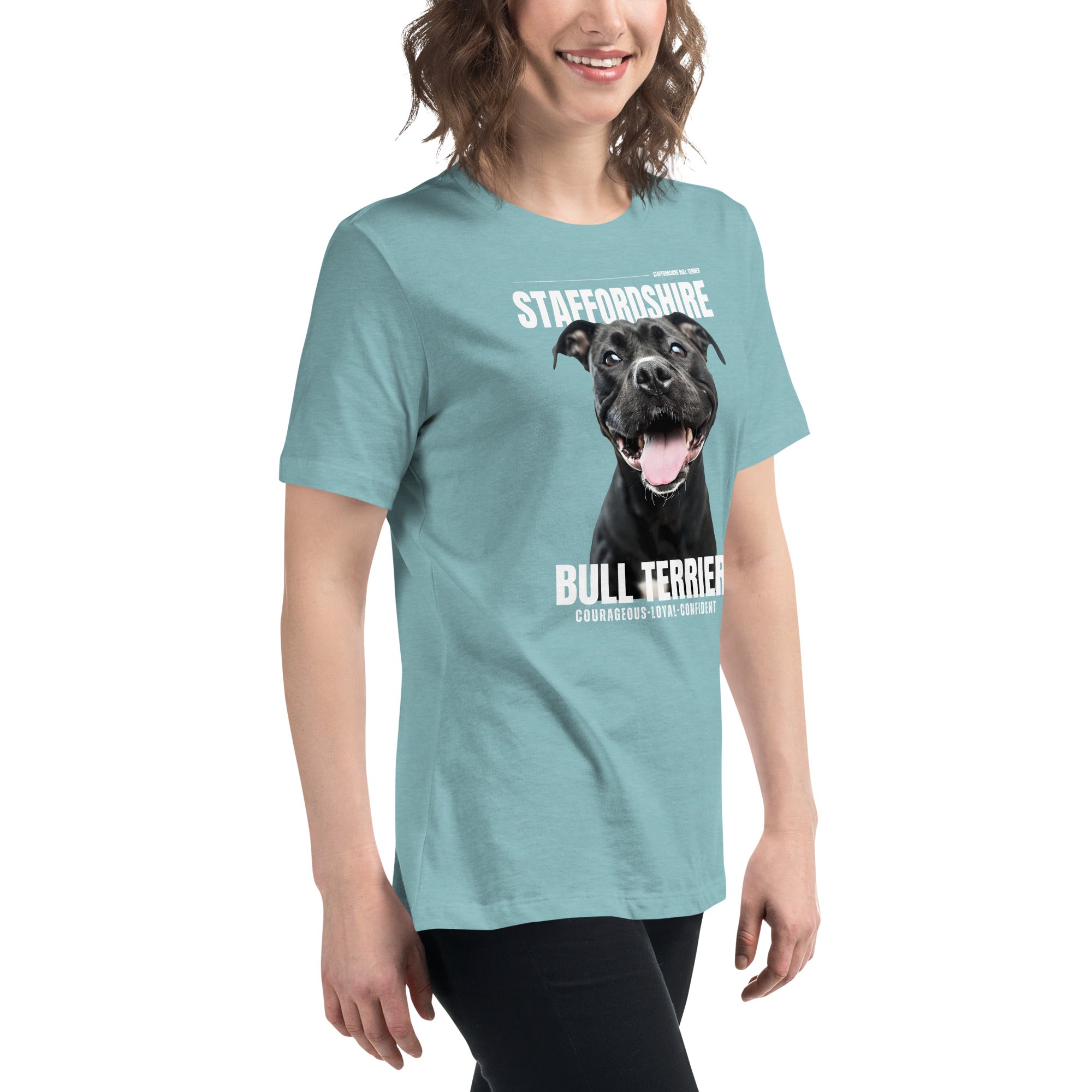 Staffordshire Bull Terrier Women's Relaxed T-Shirt