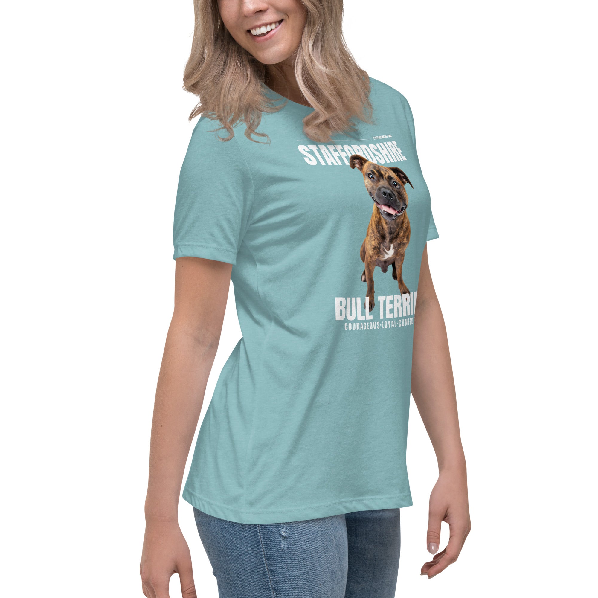 Staffordshire Bull Terrier Women's Relaxed T-Shirt