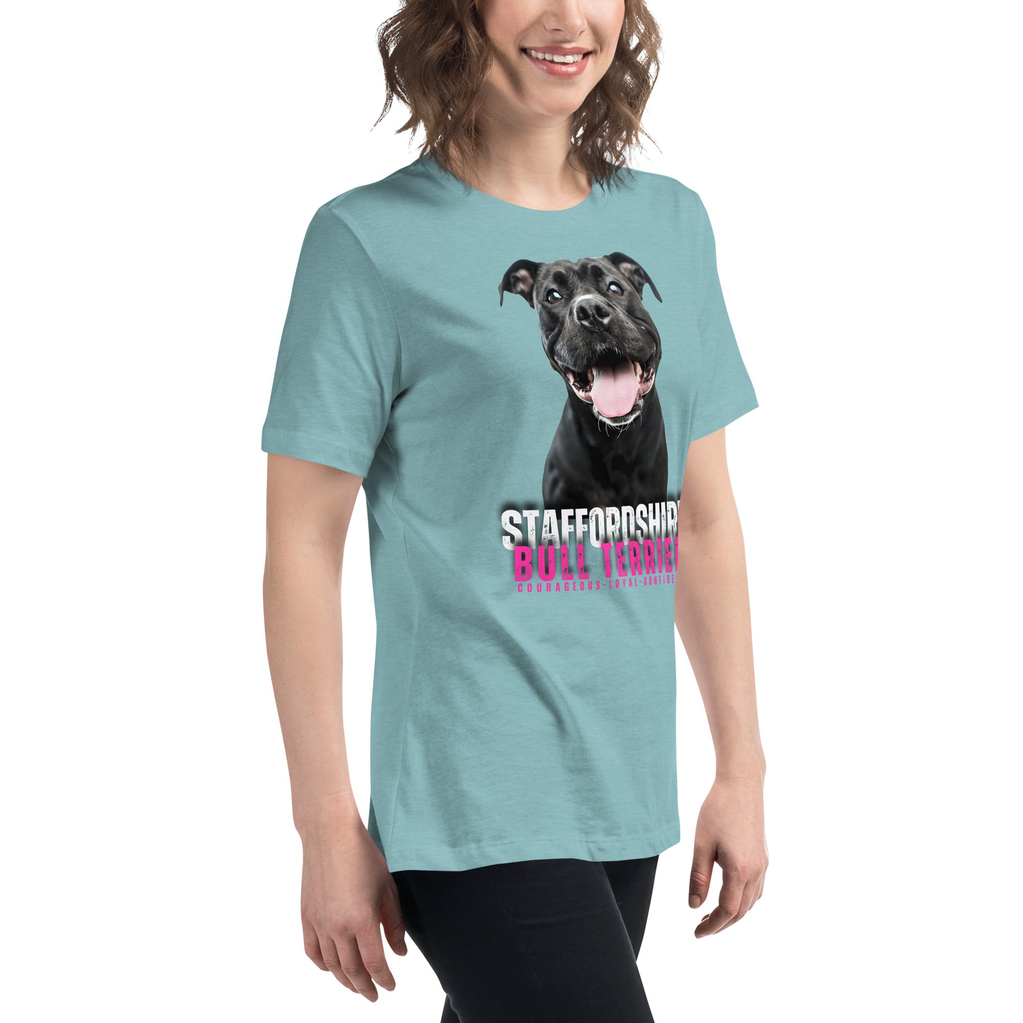 Staffordshire Bull Terrier Women's Relaxed T-Shirt