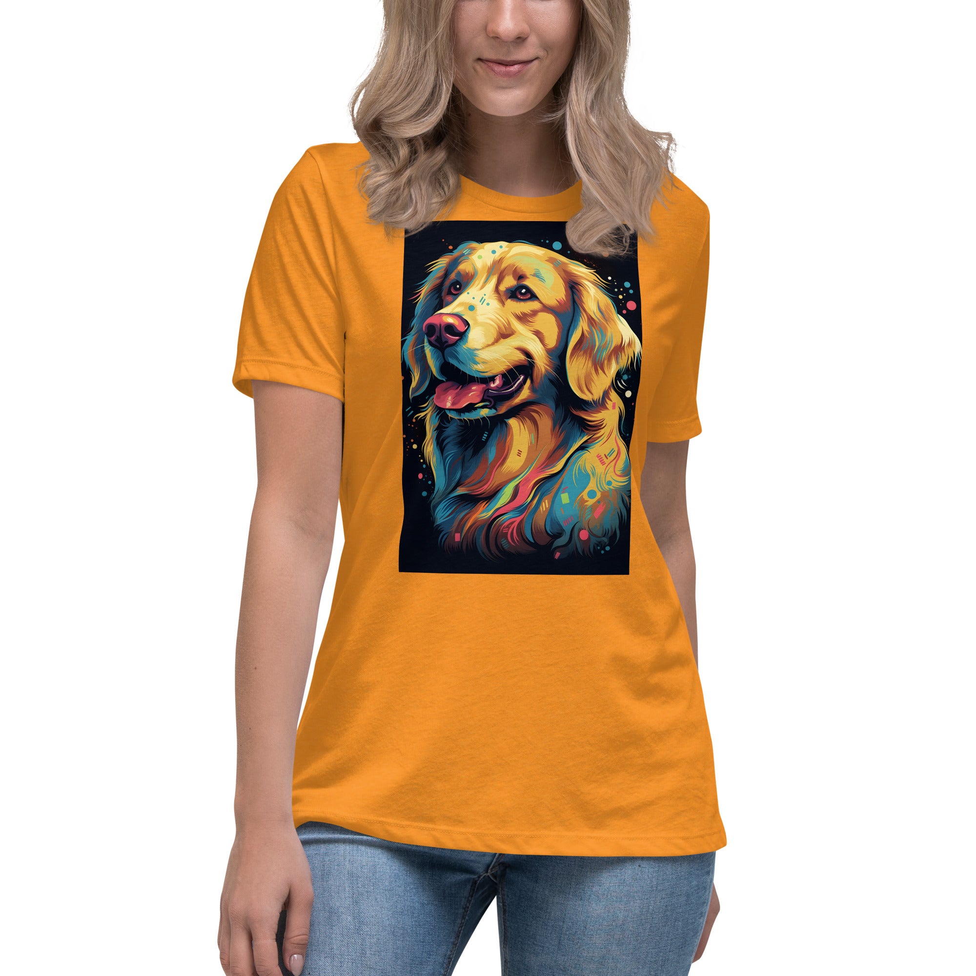 Golden Retriever Women's Relaxed T-Shirt