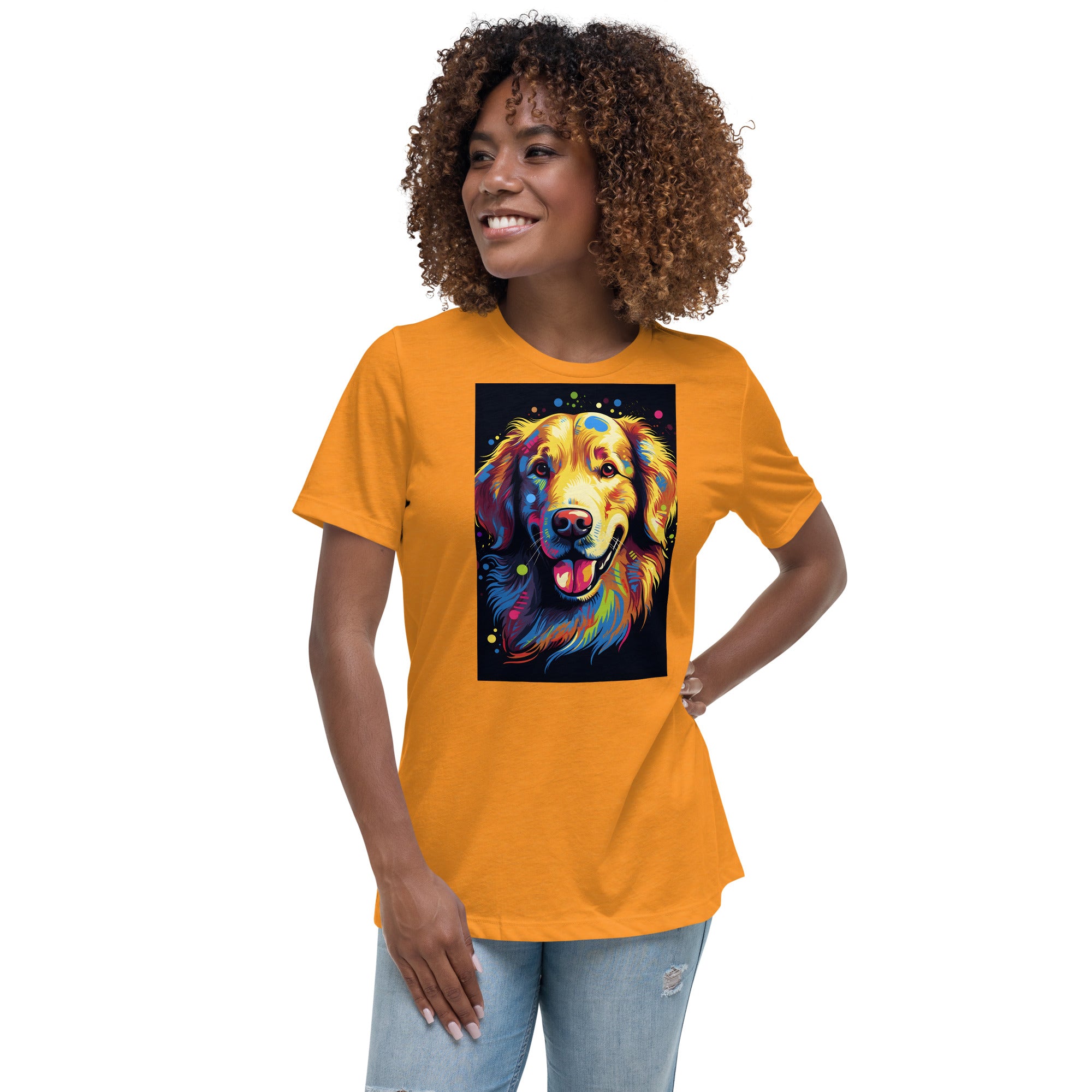 Golden Retriever Women's Relaxed T-Shirt