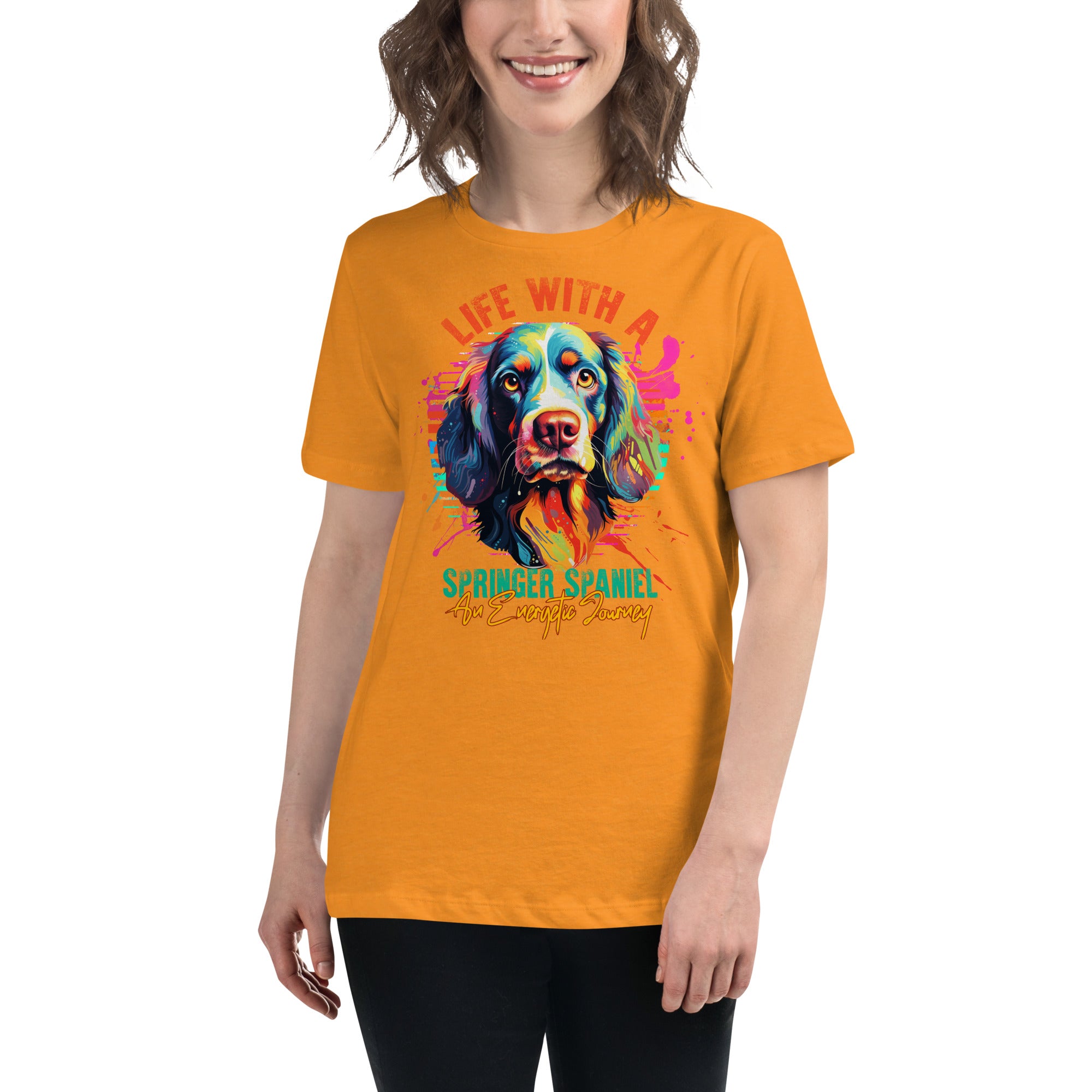 Springer Spaniel Women's Relaxed T-Shirt