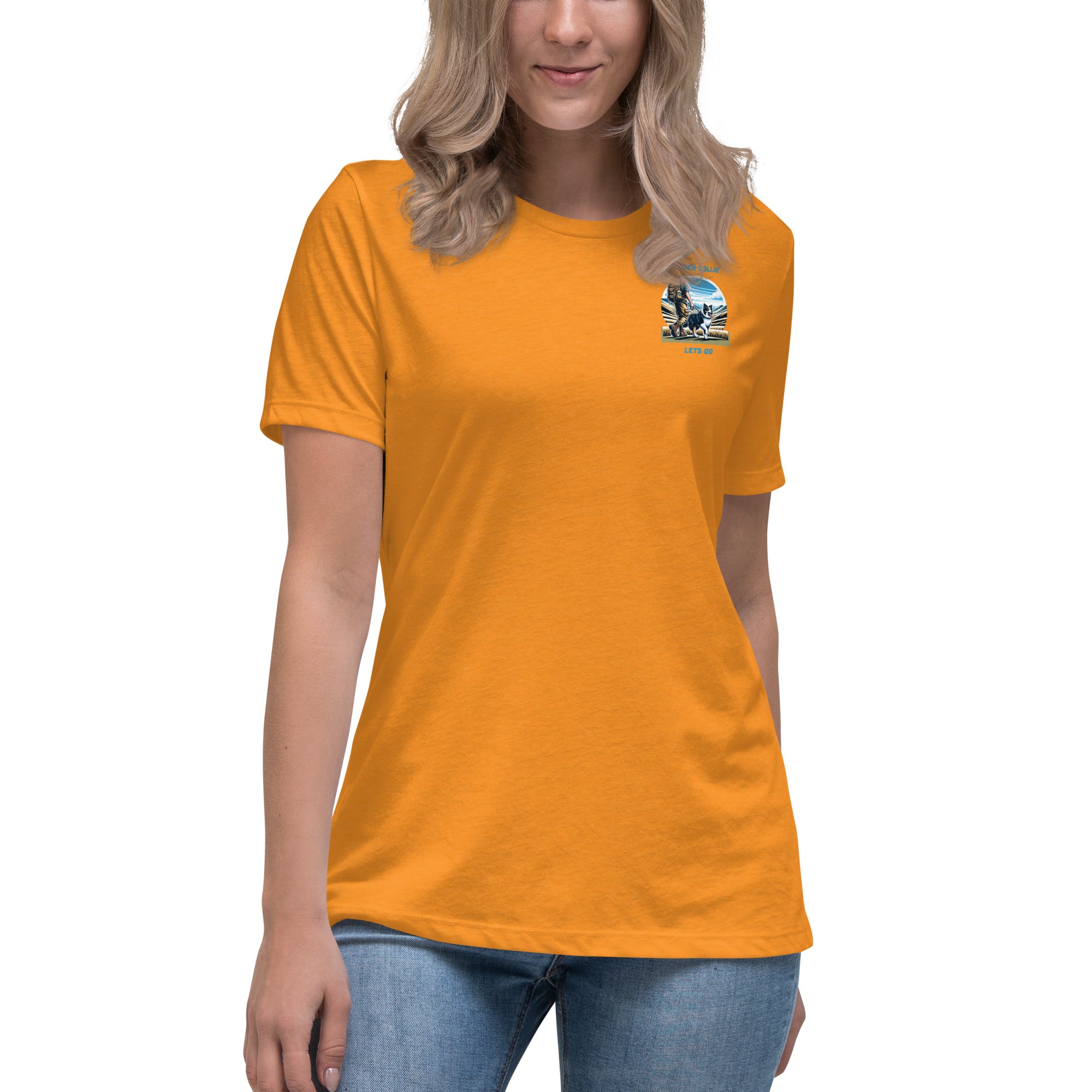 Border Collie Women's Relaxed T-Shirt