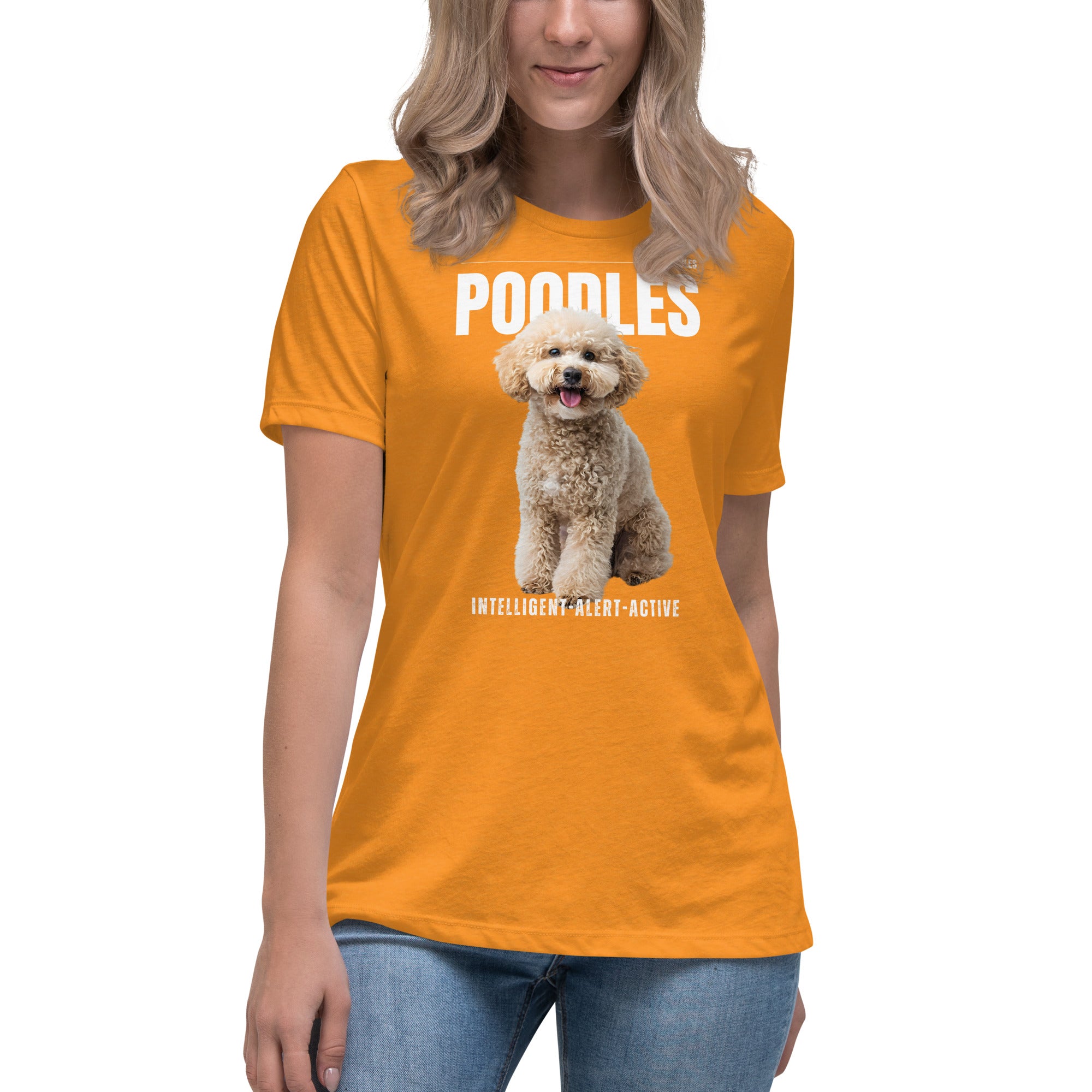 Poodle Women's Relaxed T-Shirt