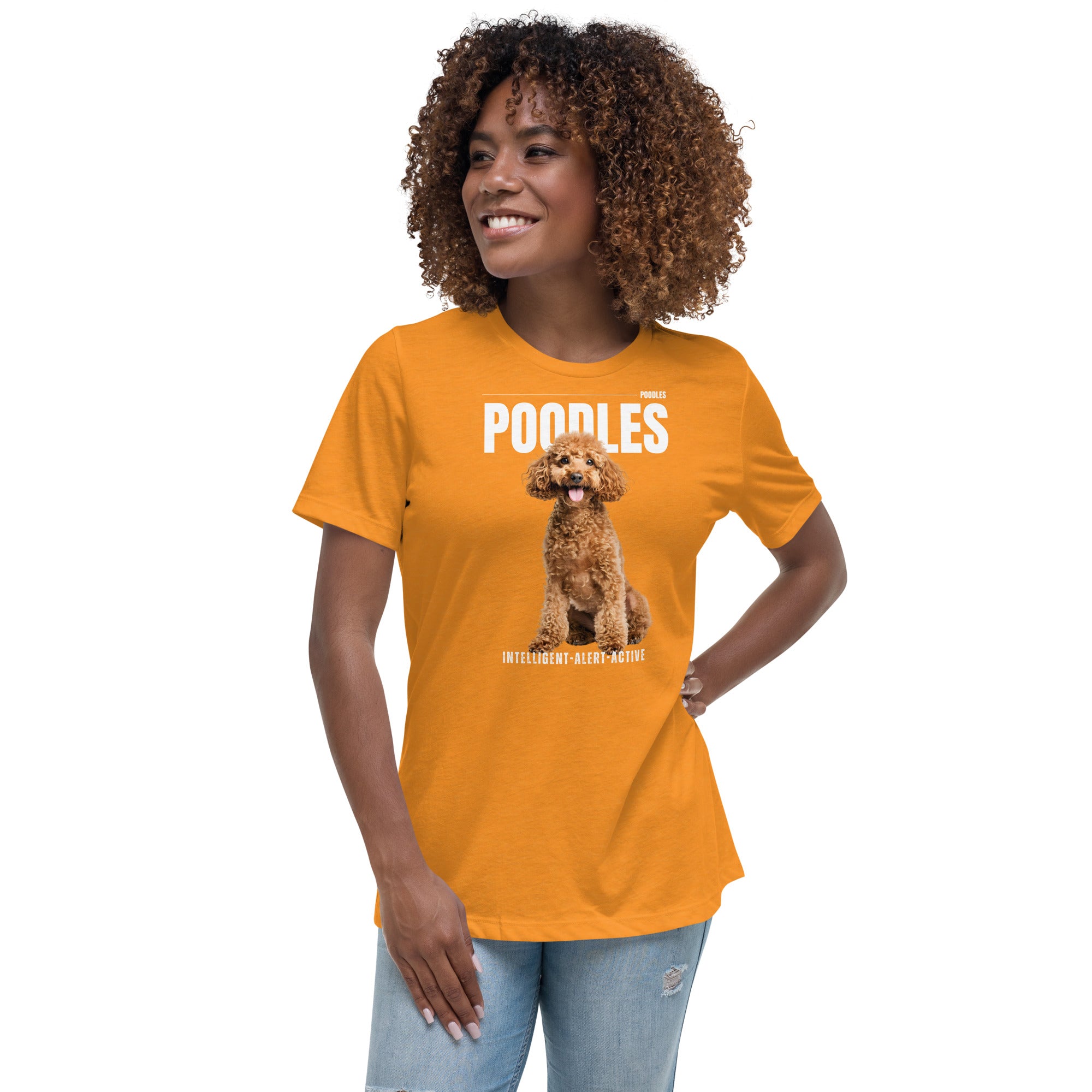 Poodle Women's Relaxed T-Shirt