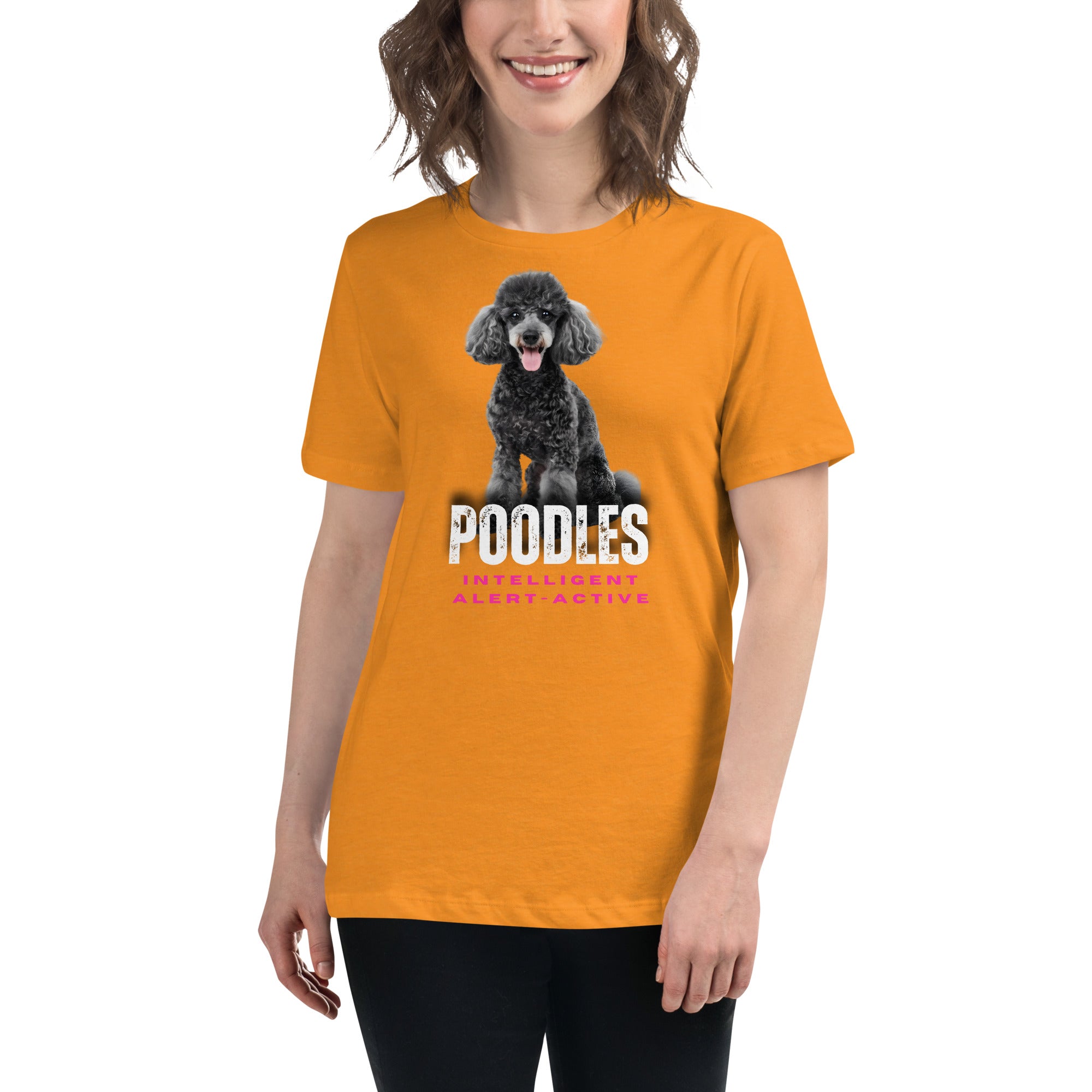 Poodle Women's Relaxed T-Shirt