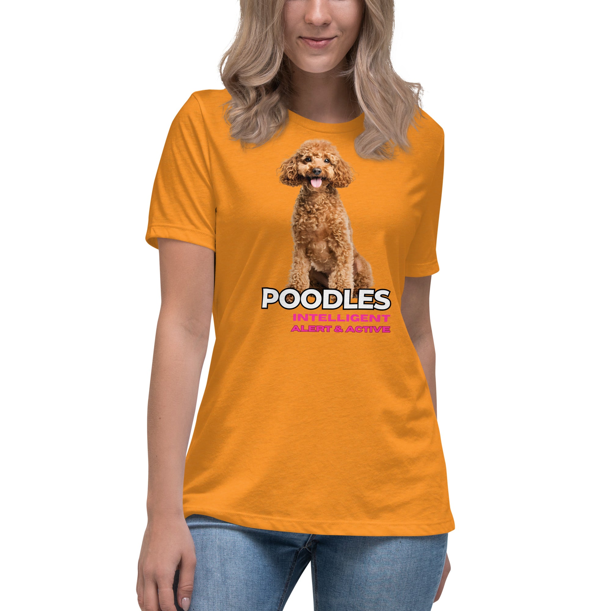 Poodle Women's Relaxed T-Shirt