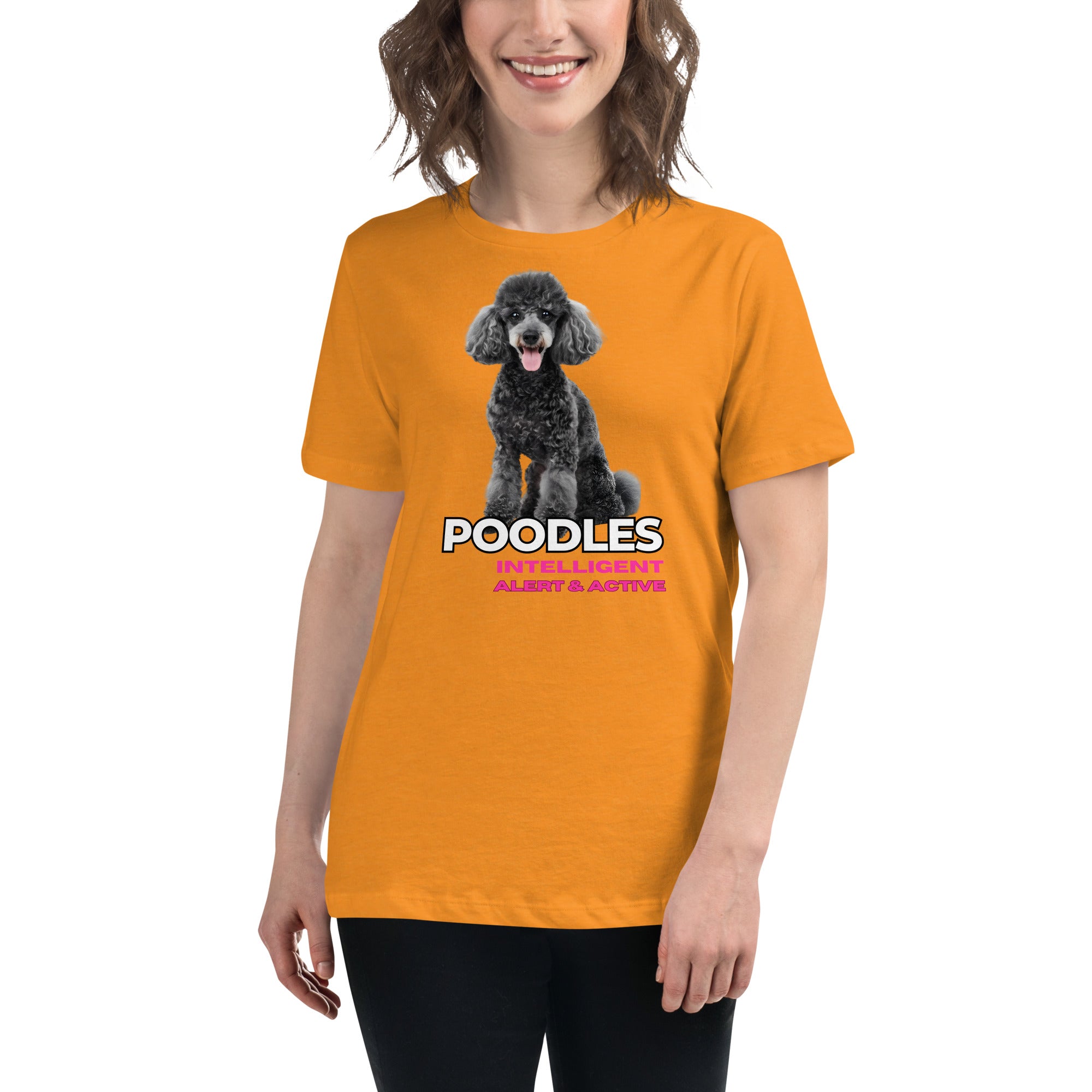 Poodle Women's Relaxed T-Shirt