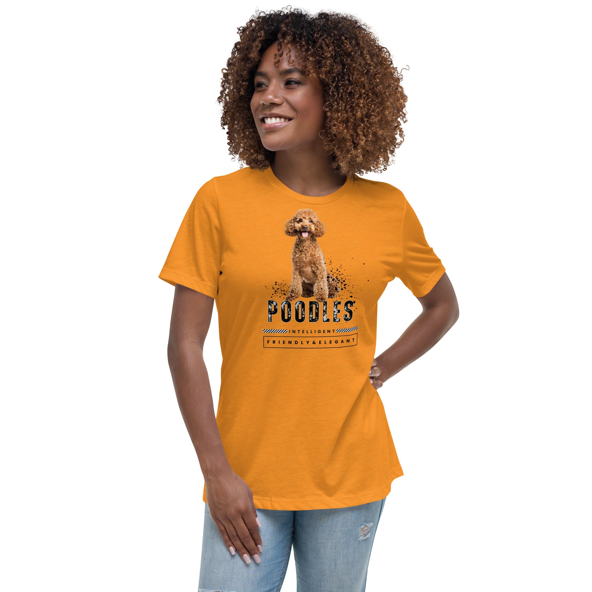 Poodle Women's Relaxed T-Shirt