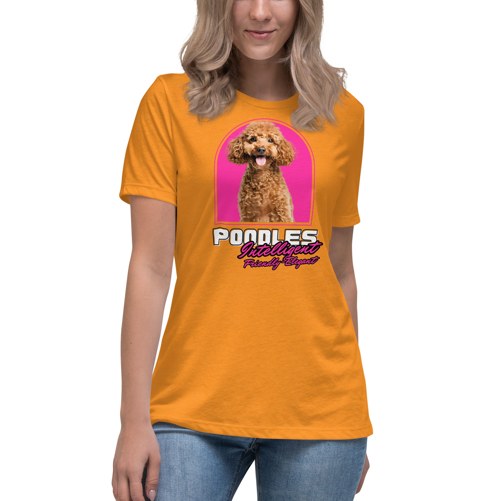 Poodle Women's Relaxed T-Shirt