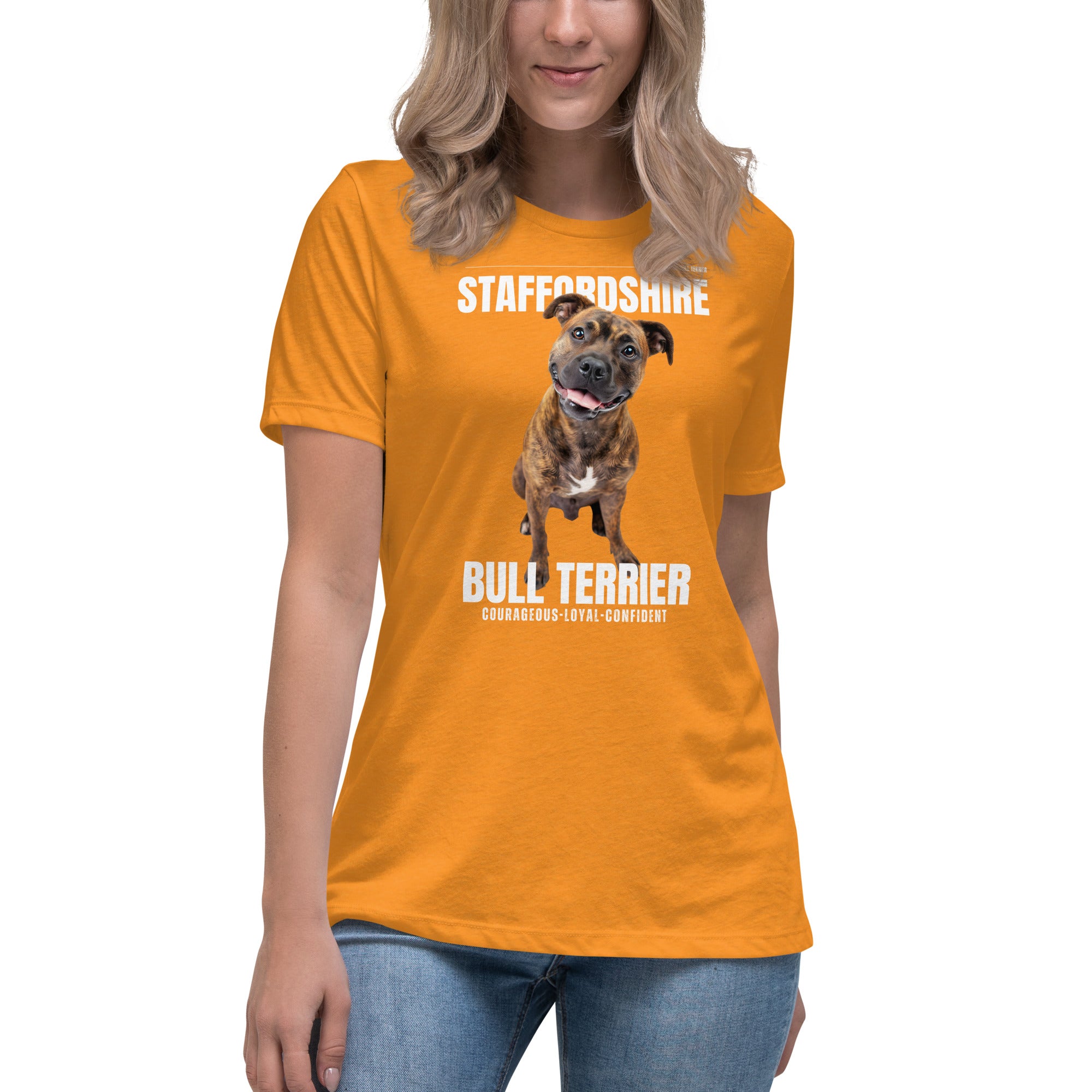 Staffordshire Bull Terrier Women's Relaxed T-Shirt