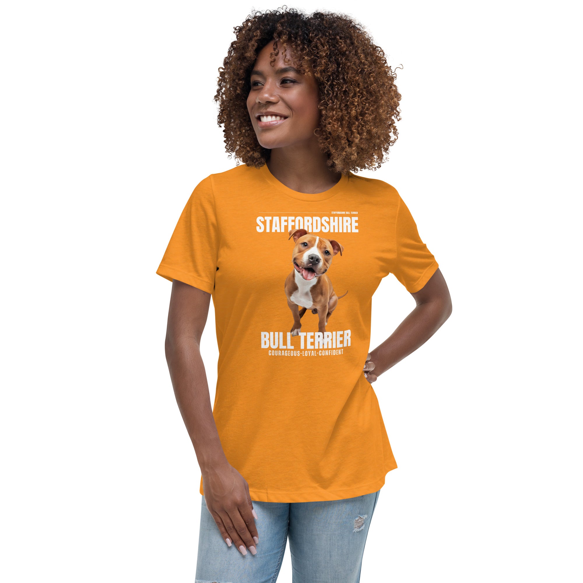 Staffordshire Bull Terrier Women's Relaxed T-Shirt