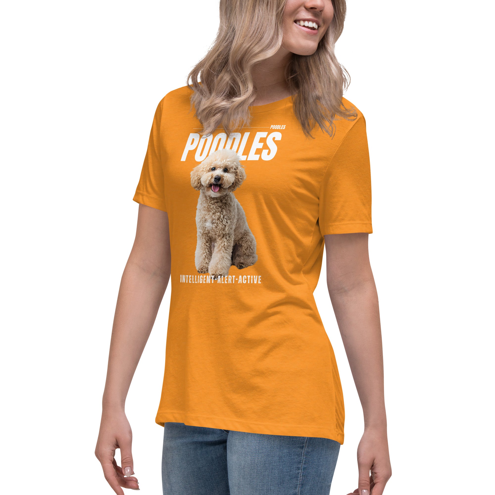 Poodle Women's Relaxed T-Shirt