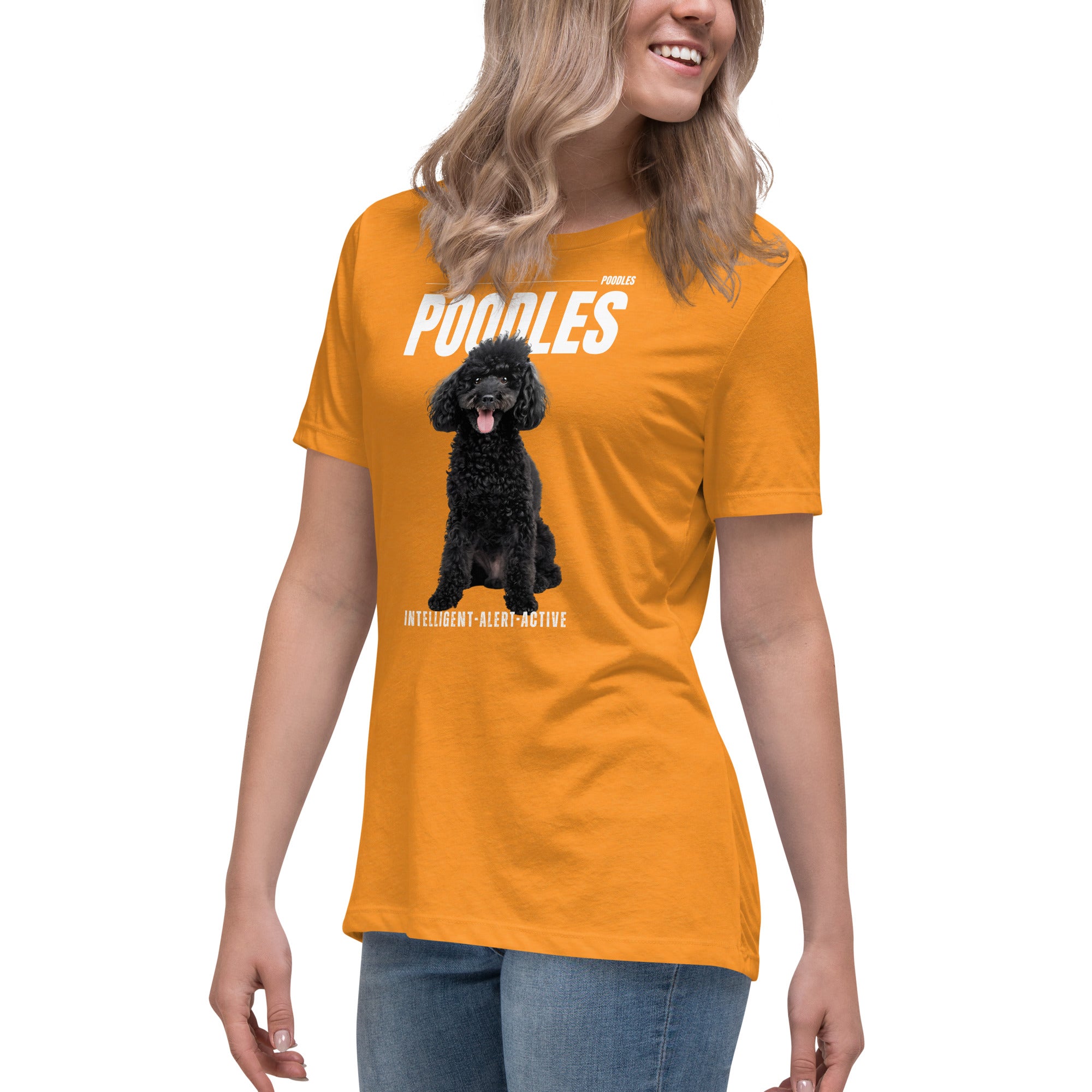 Poodle Women's Relaxed T-Shirt