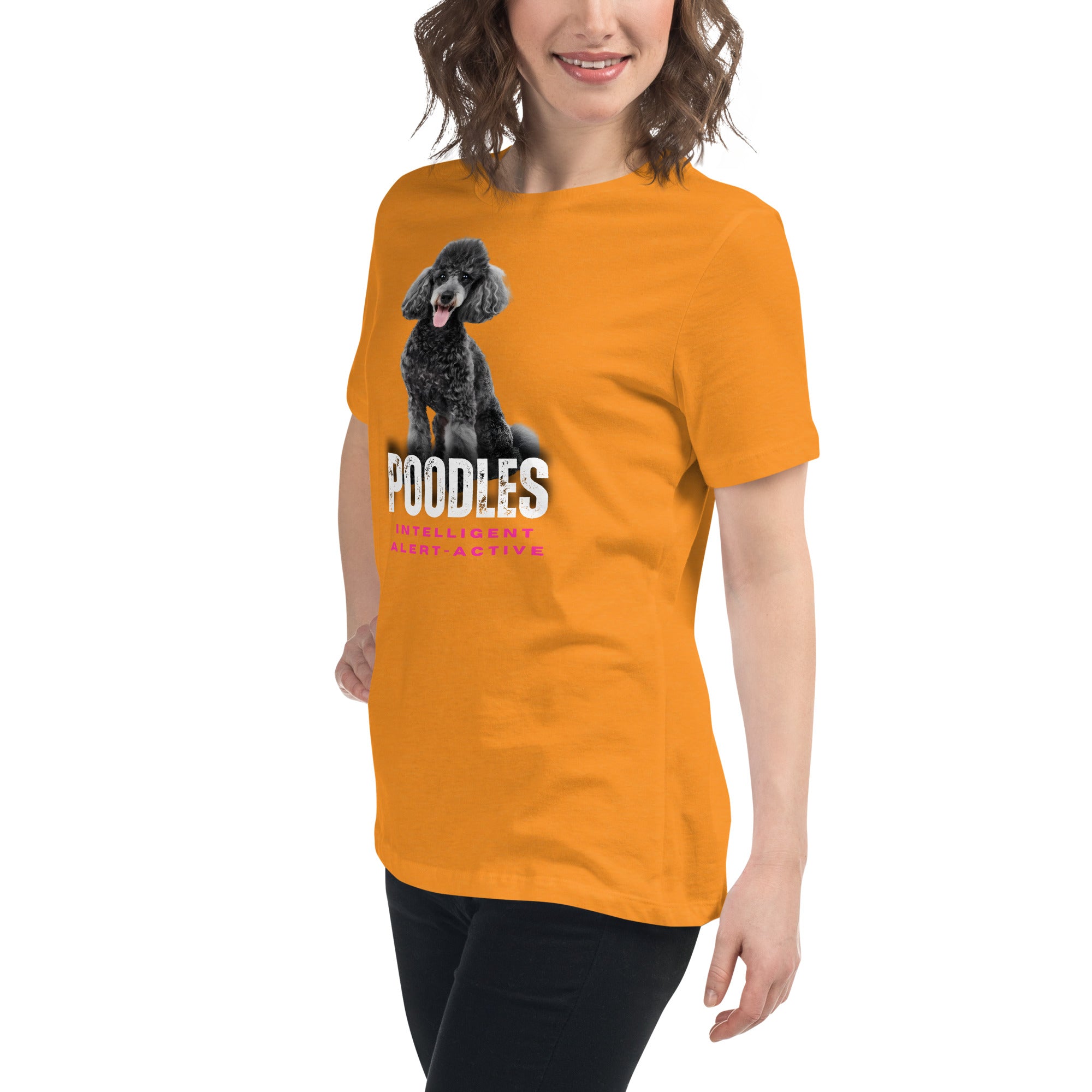 Poodle Women's Relaxed T-Shirt