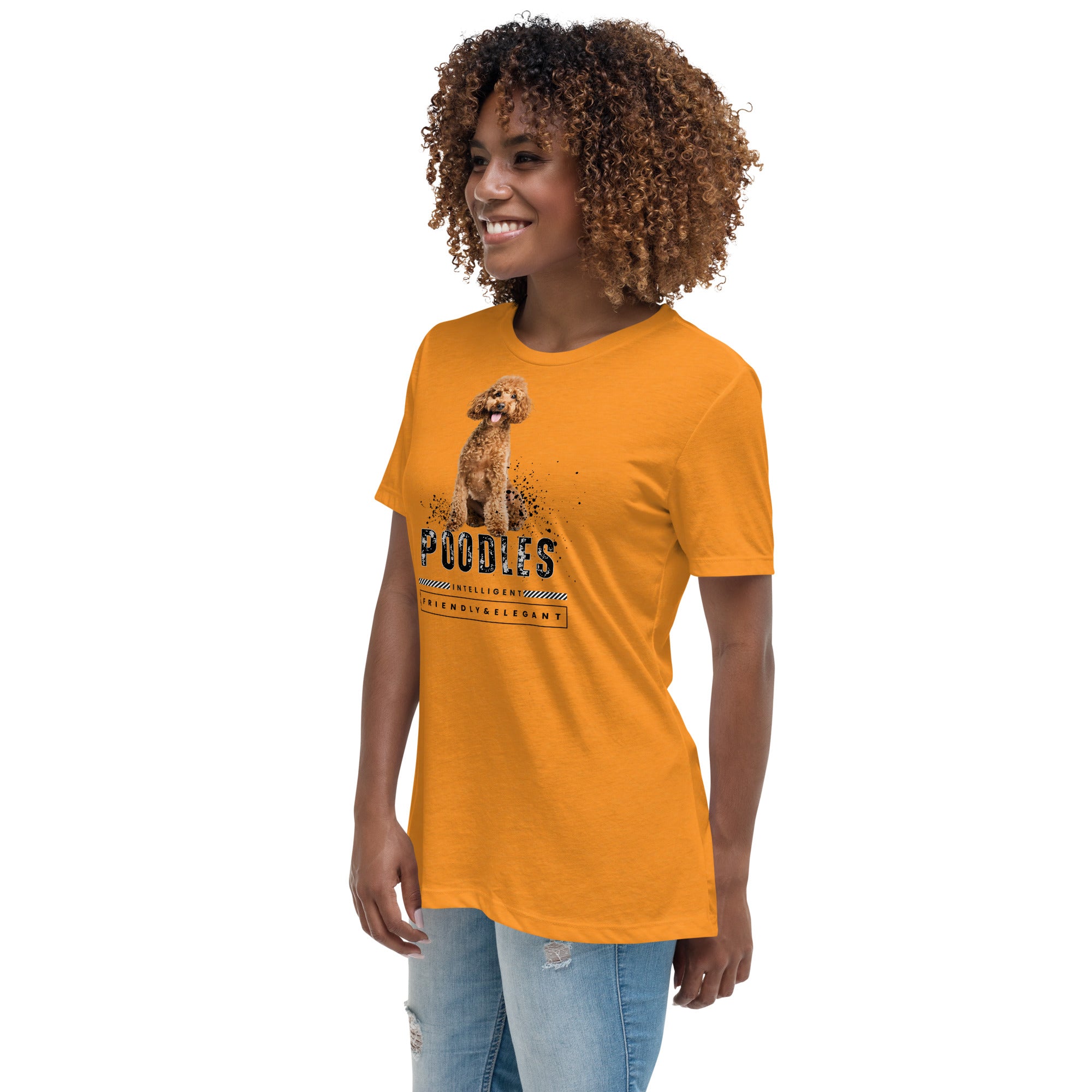 Poodle Women's Relaxed T-Shirt