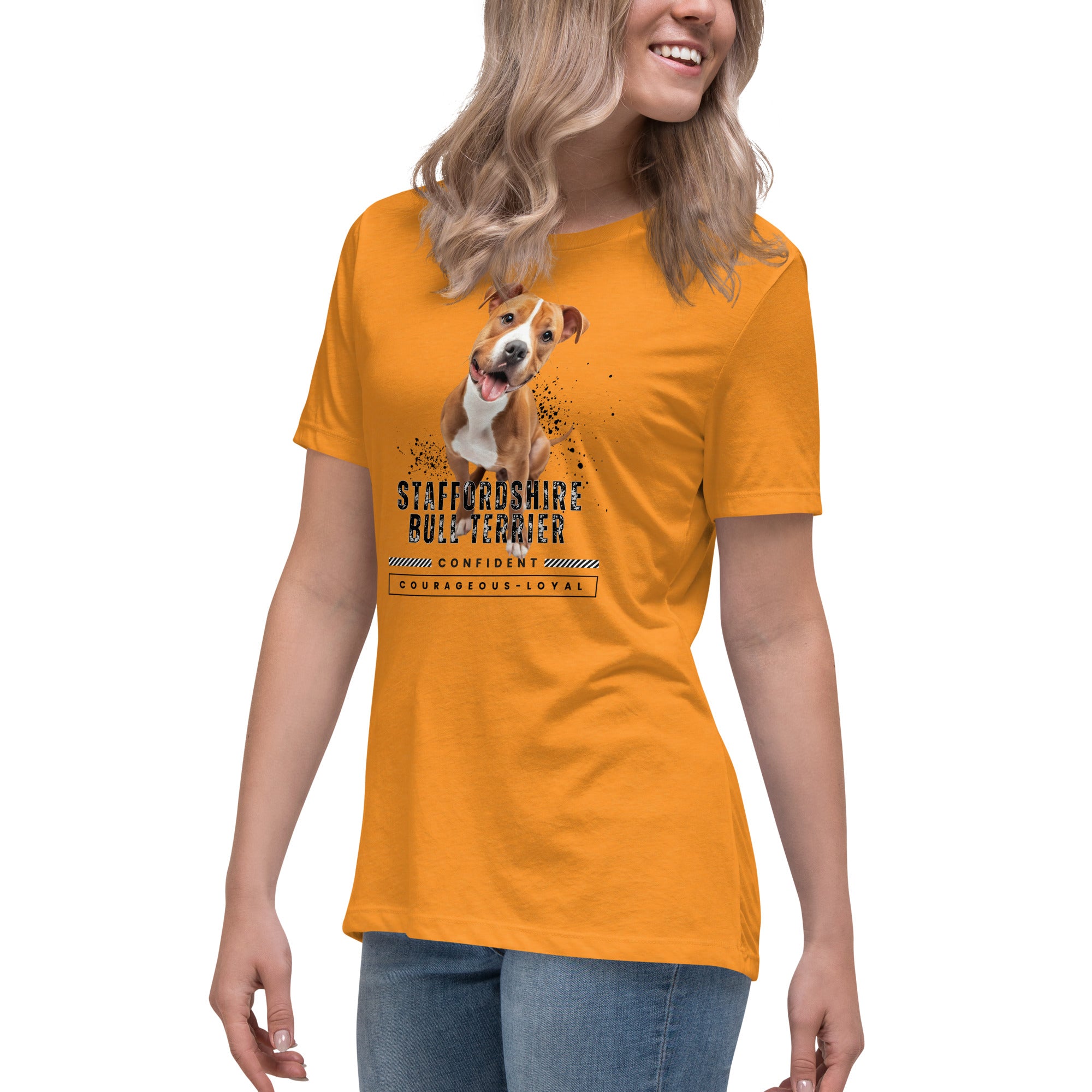 Staffordshire Bull Terrier Women's Relaxed T-Shirt