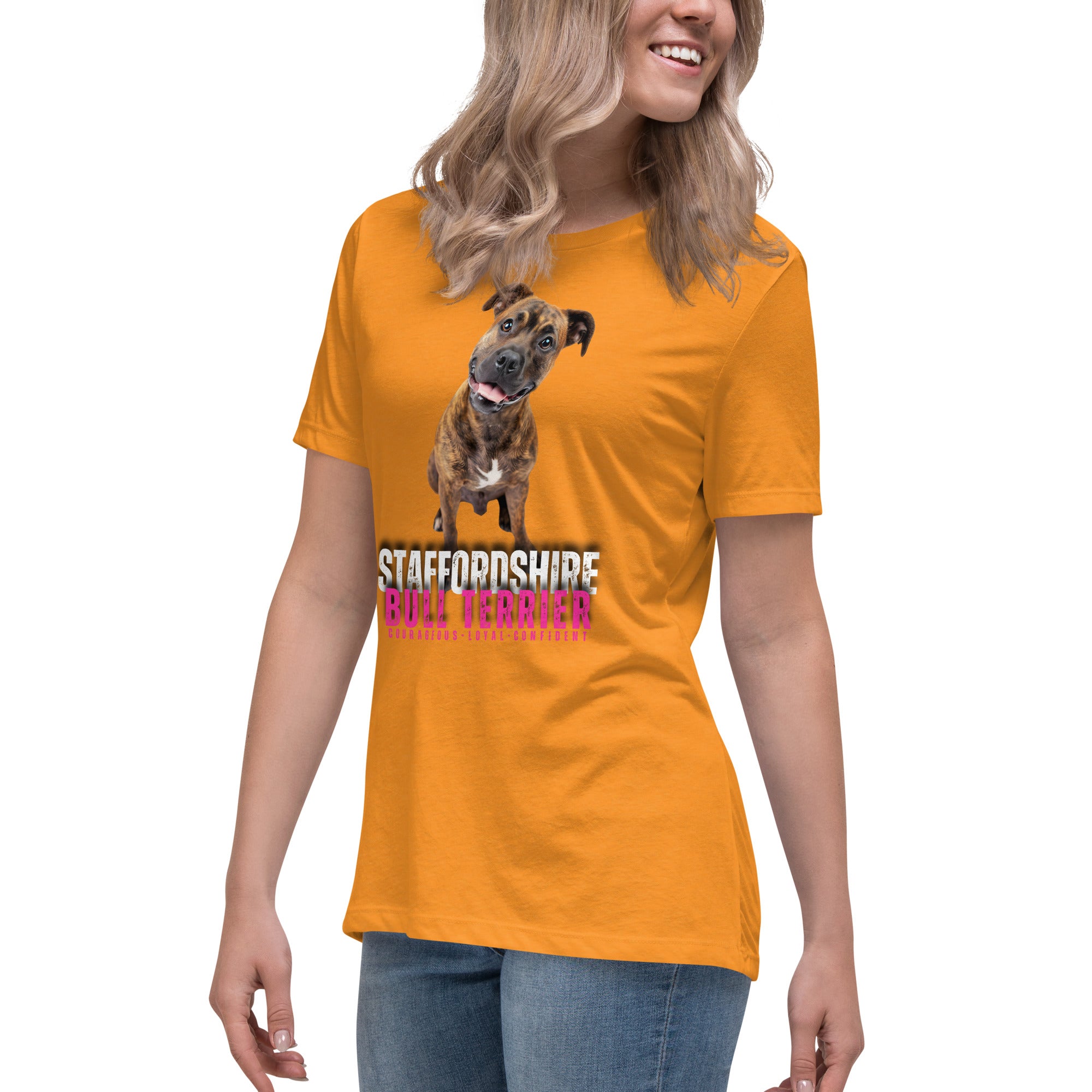 Staffordshire Bull Terrier Women's Relaxed T-Shirt