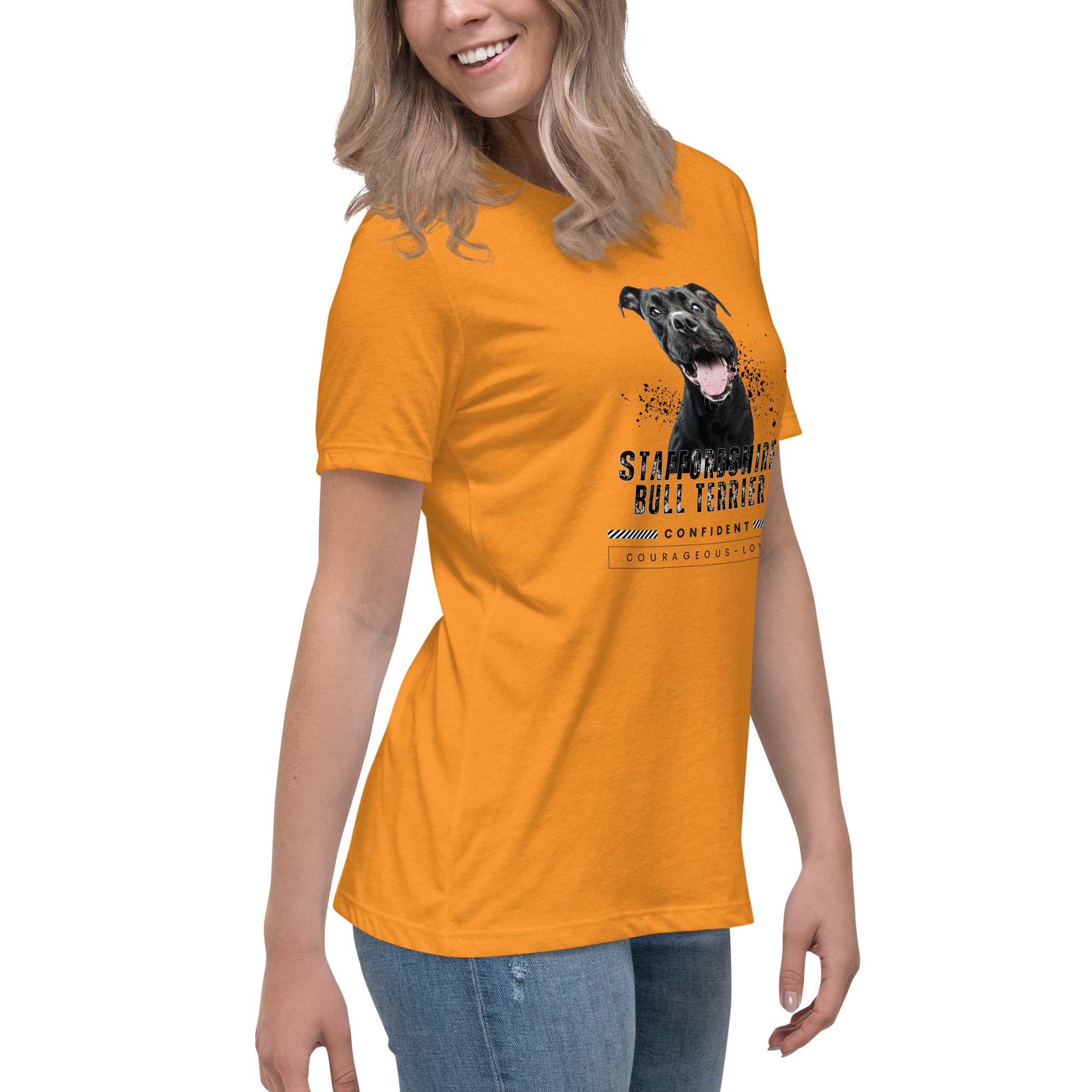 Staffordshire Bull Terrier Women's Relaxed T-Shirt