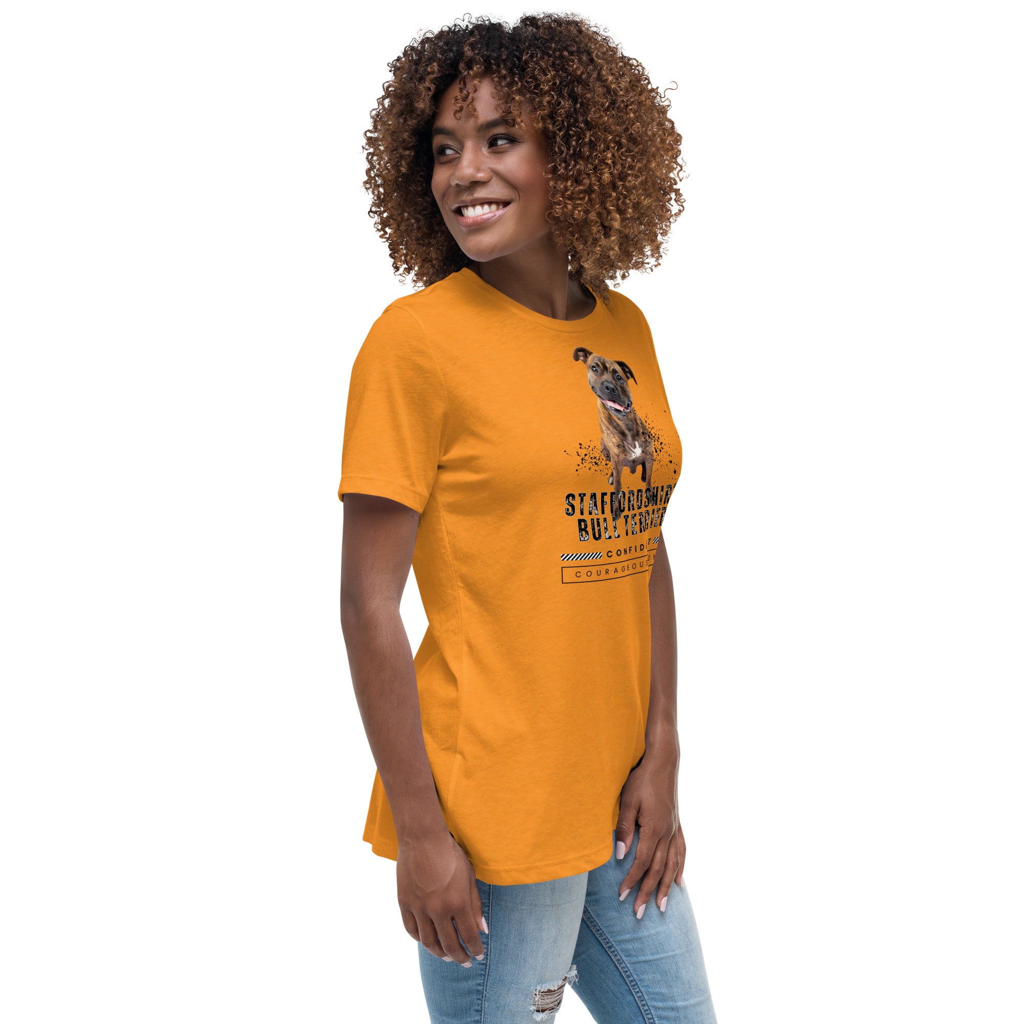 Staffordshire Bull Terrier Women's Relaxed T-Shirt