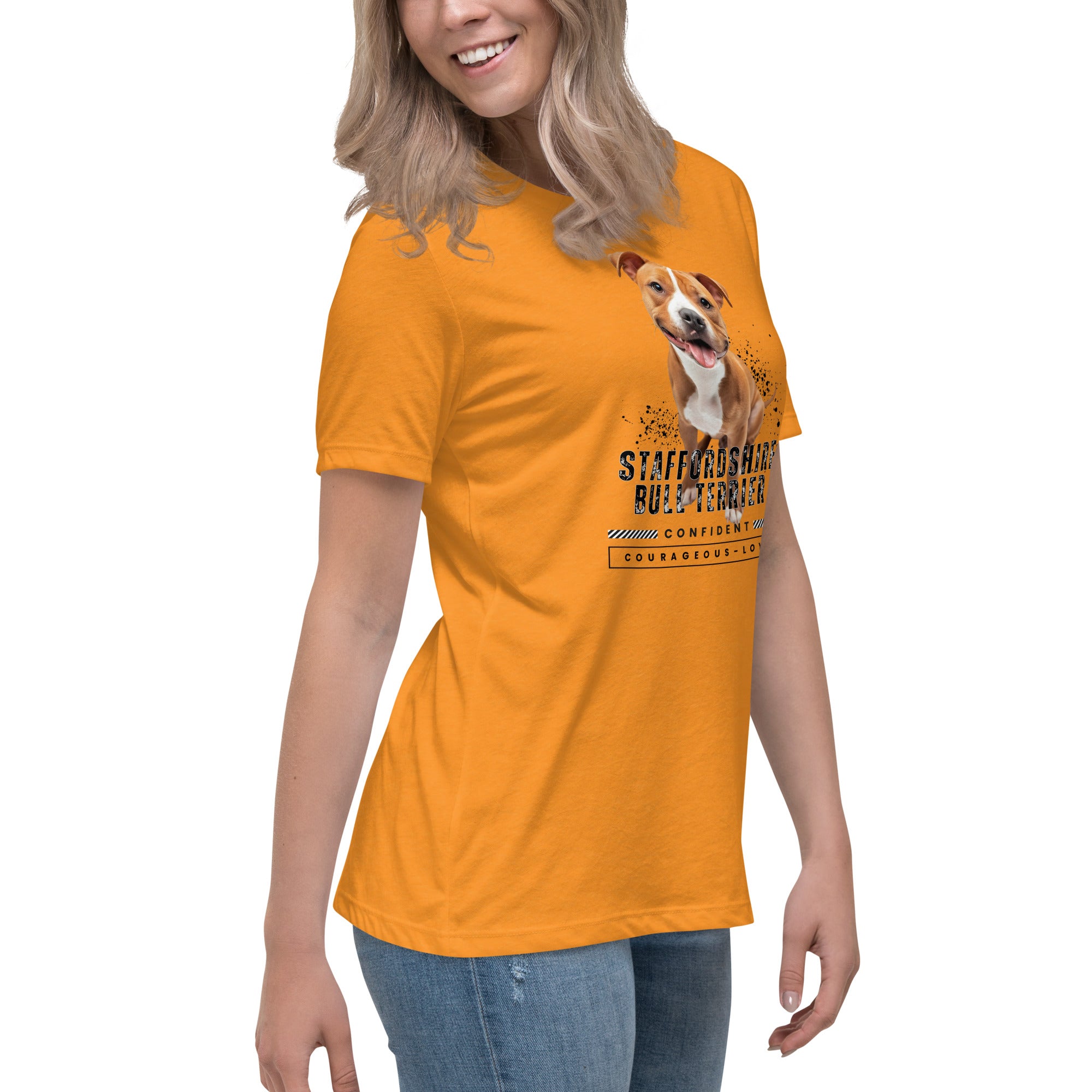 Staffordshire Bull Terrier Women's Relaxed T-Shirt