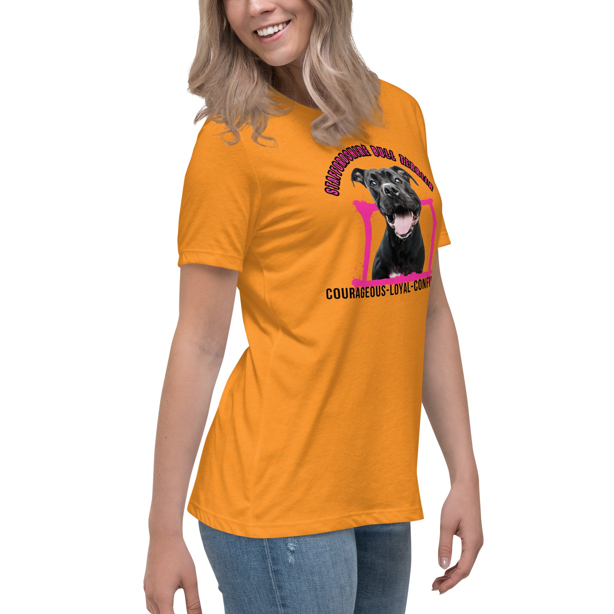 Staffordshire Bull Terrier Women's Relaxed T-Shirt