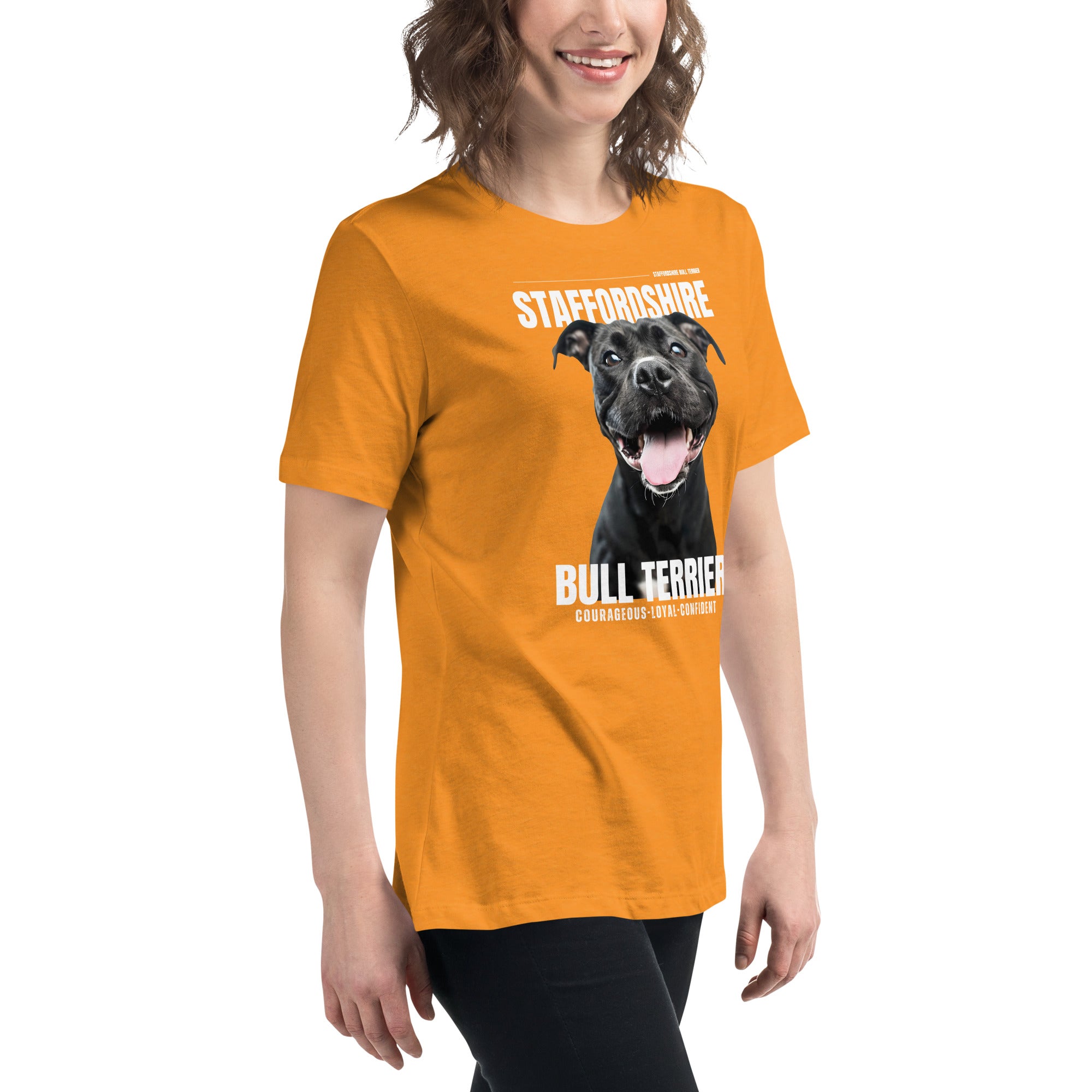 Staffordshire Bull Terrier Women's Relaxed T-Shirt