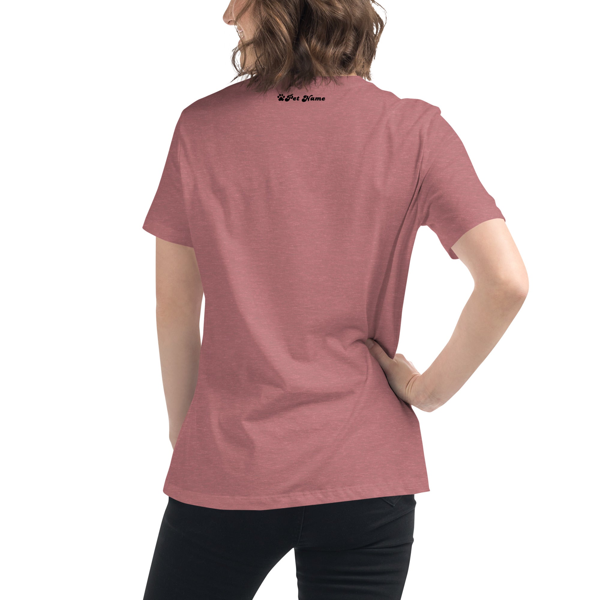 Beagle Heart Love 1F Women's Relaxed T-Shirt