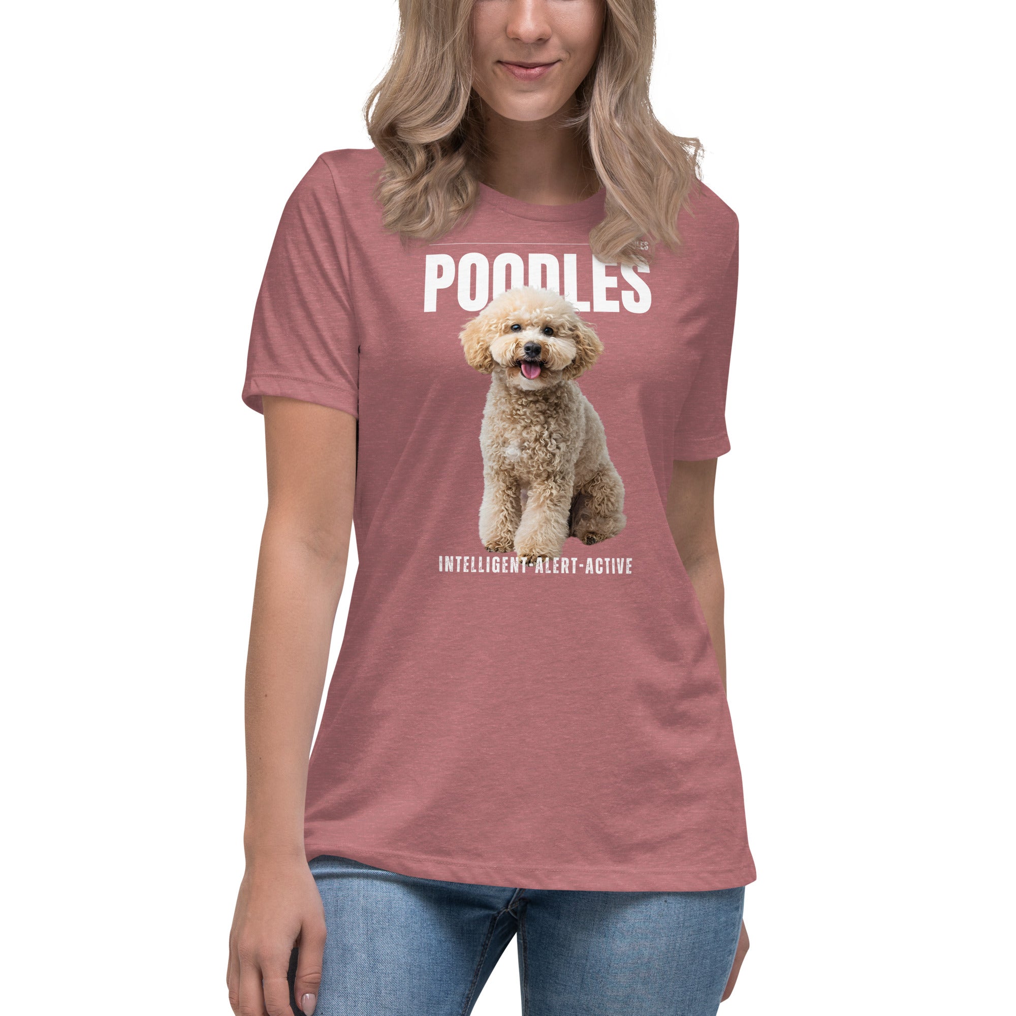 Poodle Women's Relaxed T-Shirt