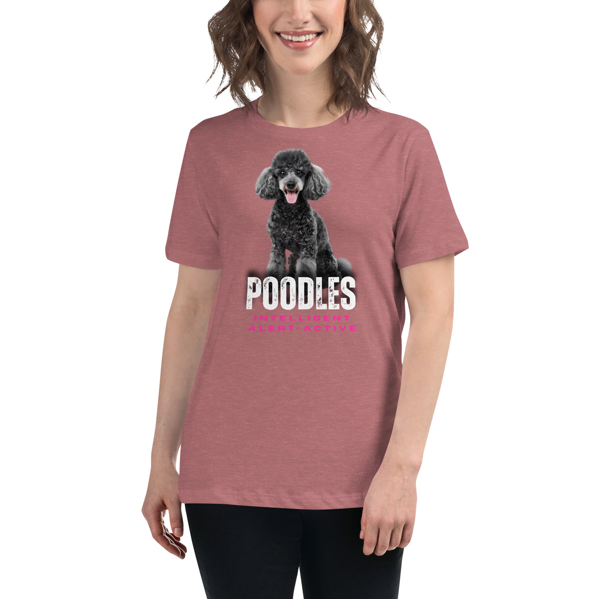 Poodle Women's Relaxed T-Shirt