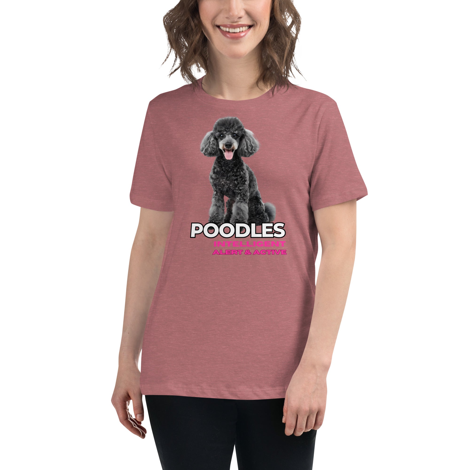 Poodle Women's Relaxed T-Shirt