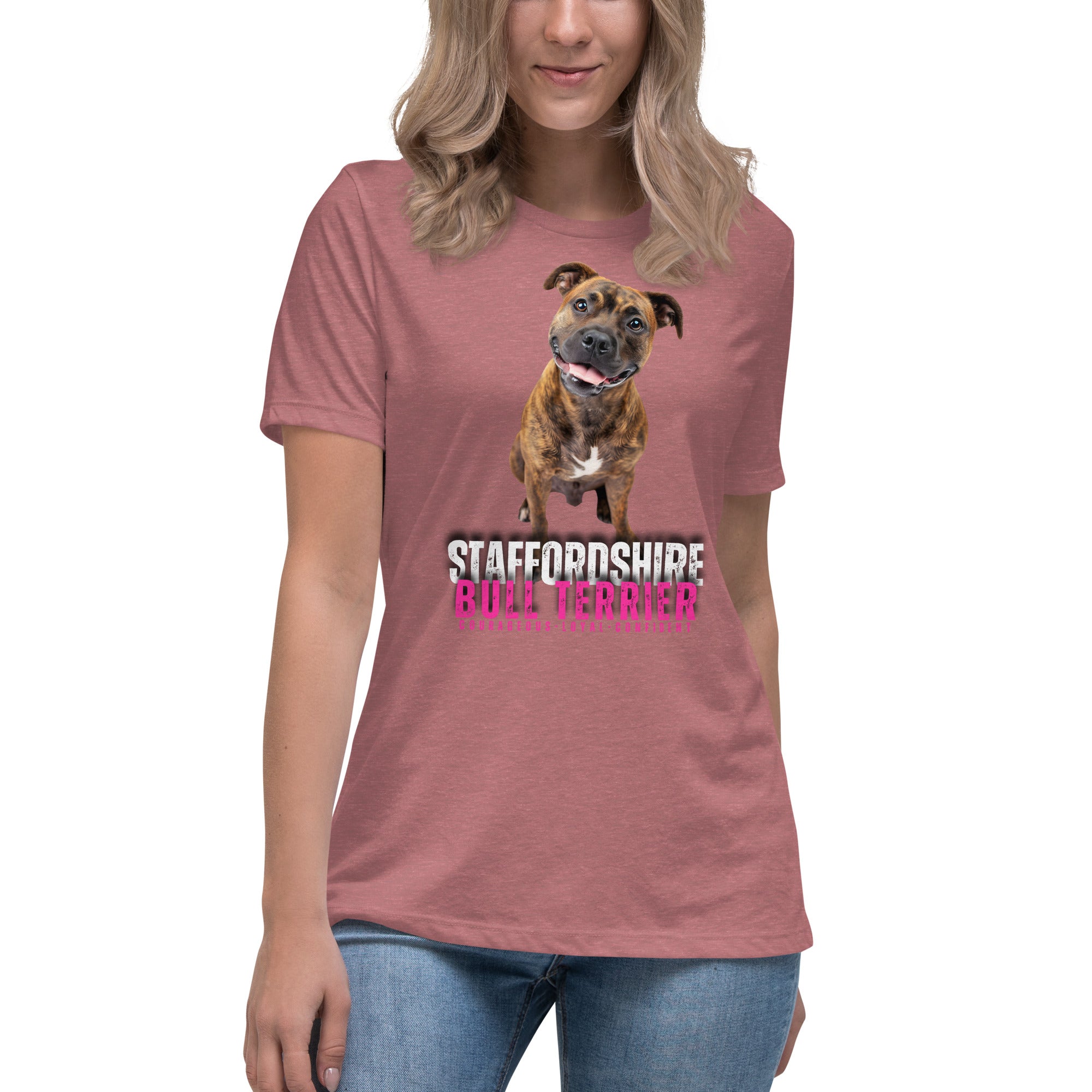 Staffordshire Bull Terrier Women's Relaxed T-Shirt