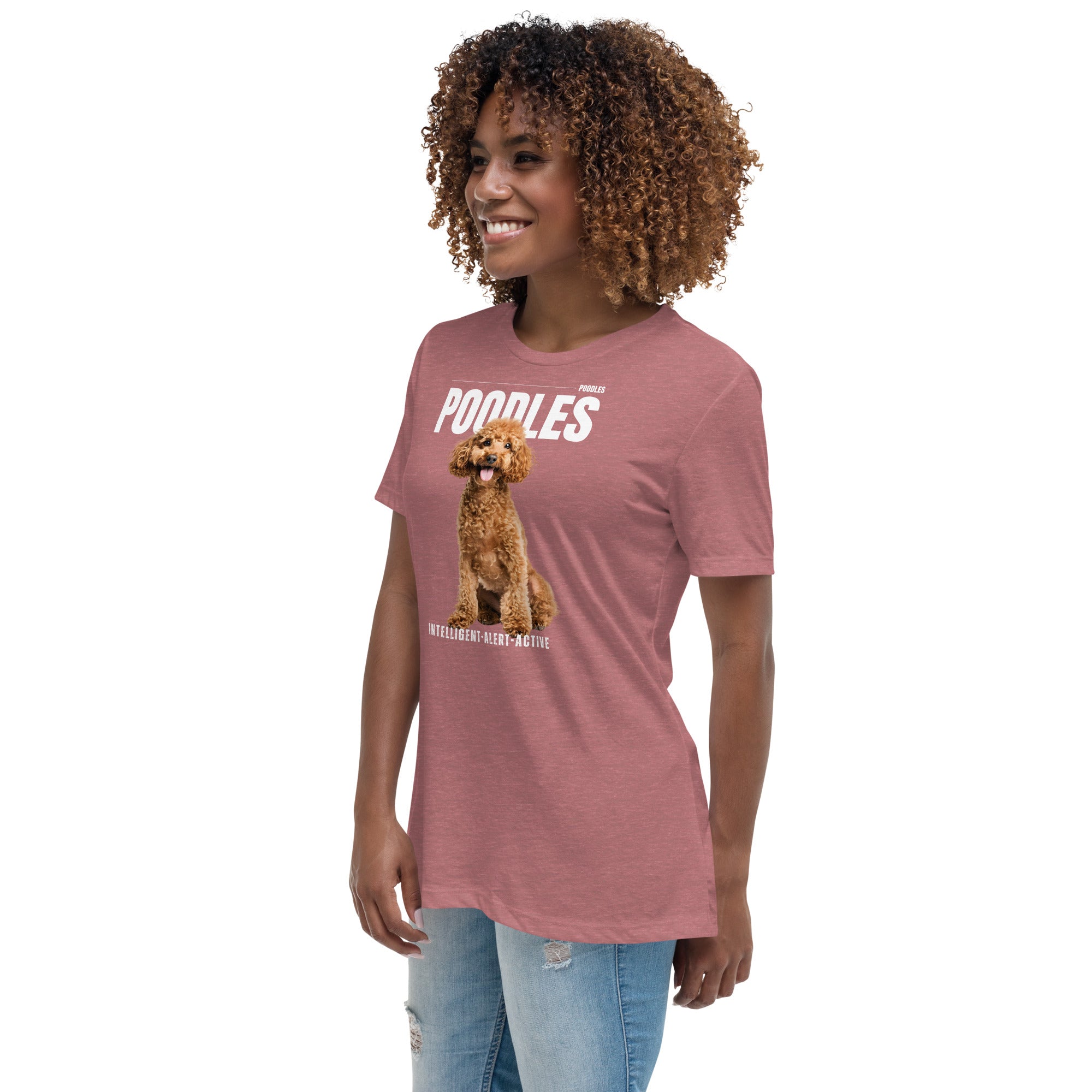 Poodle Women's Relaxed T-Shirt