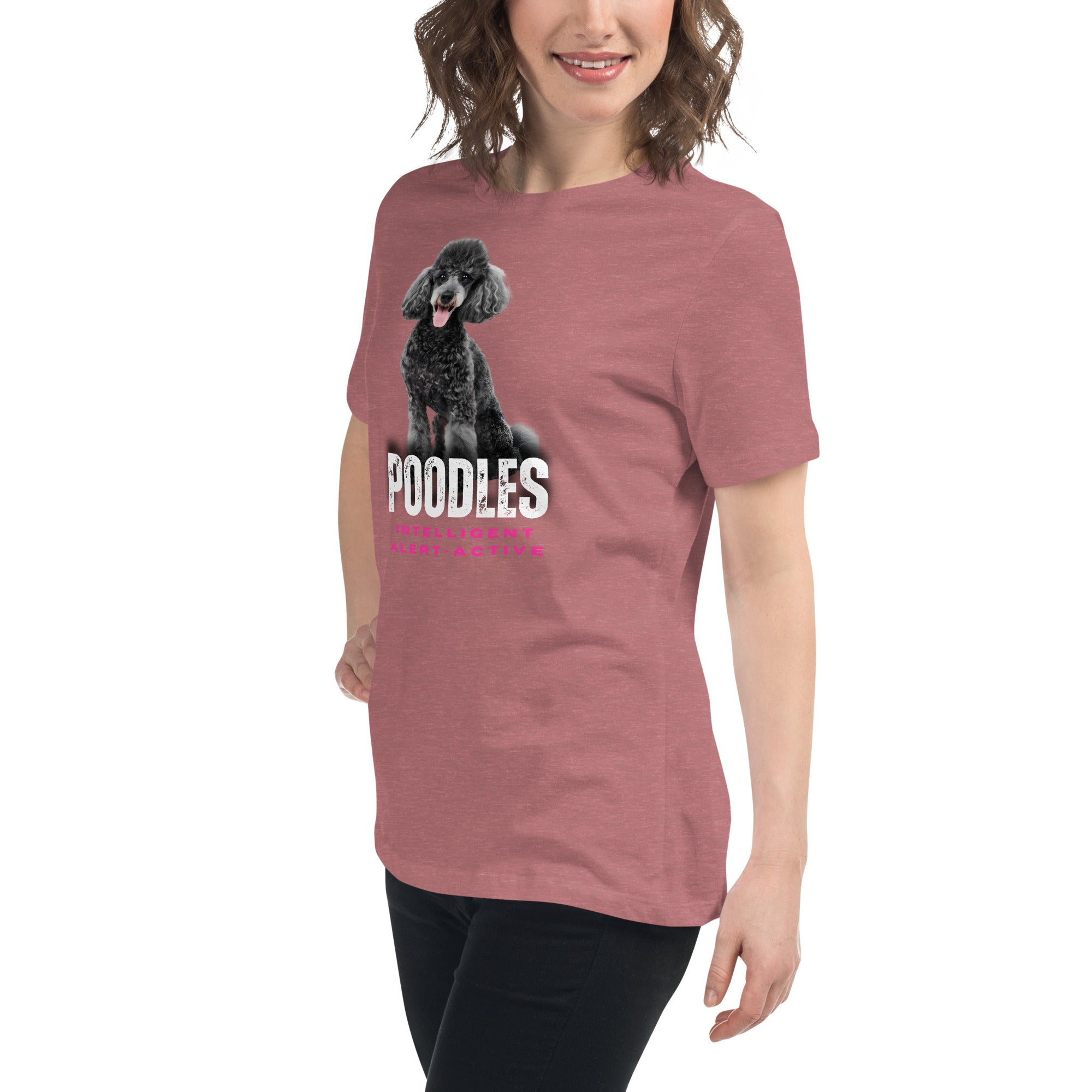 Poodle Women's Relaxed T-Shirt