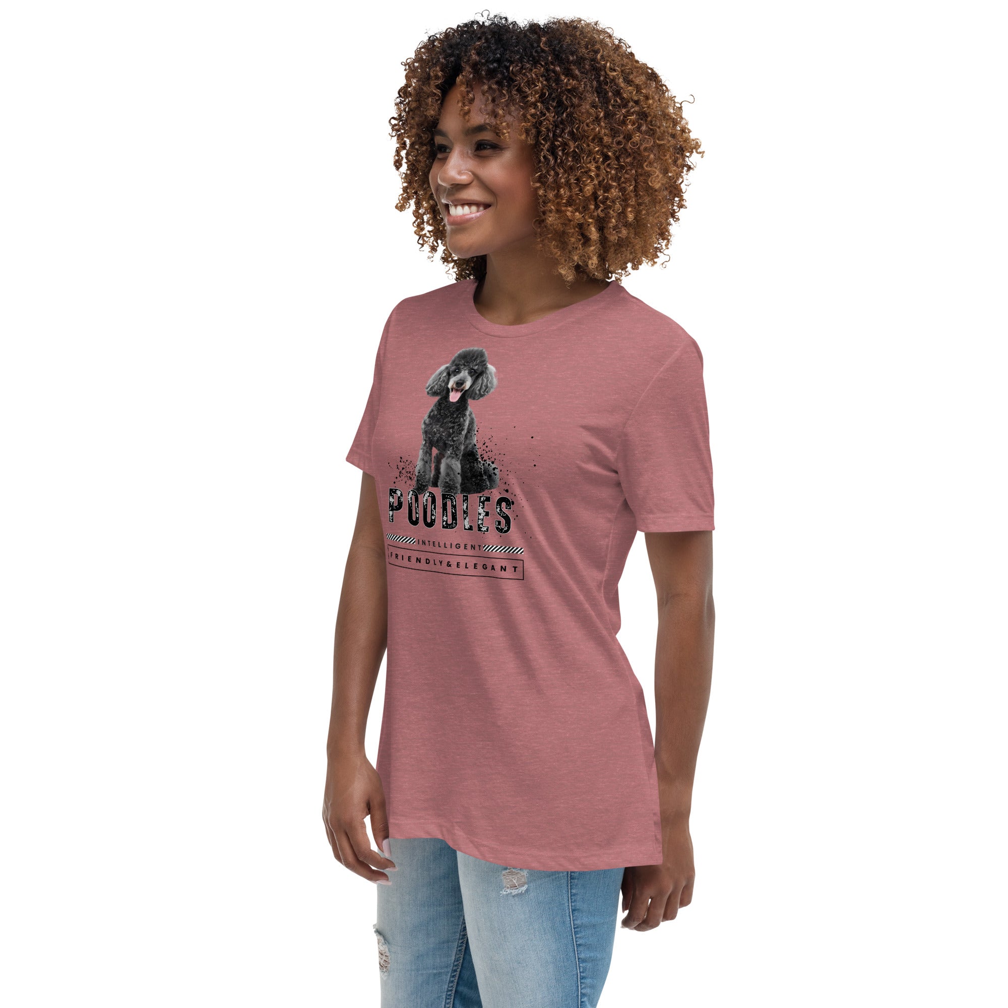 Poodle Women's Relaxed T-Shirt