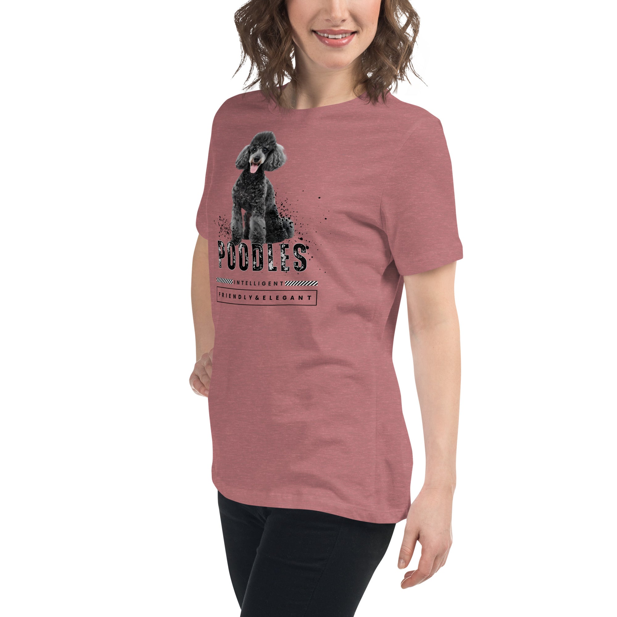 Poodle Women's Relaxed T-Shirt