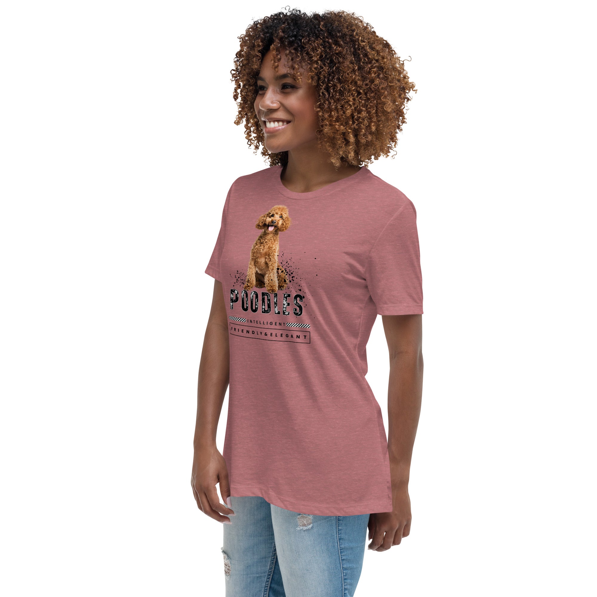 Poodle Women's Relaxed T-Shirt