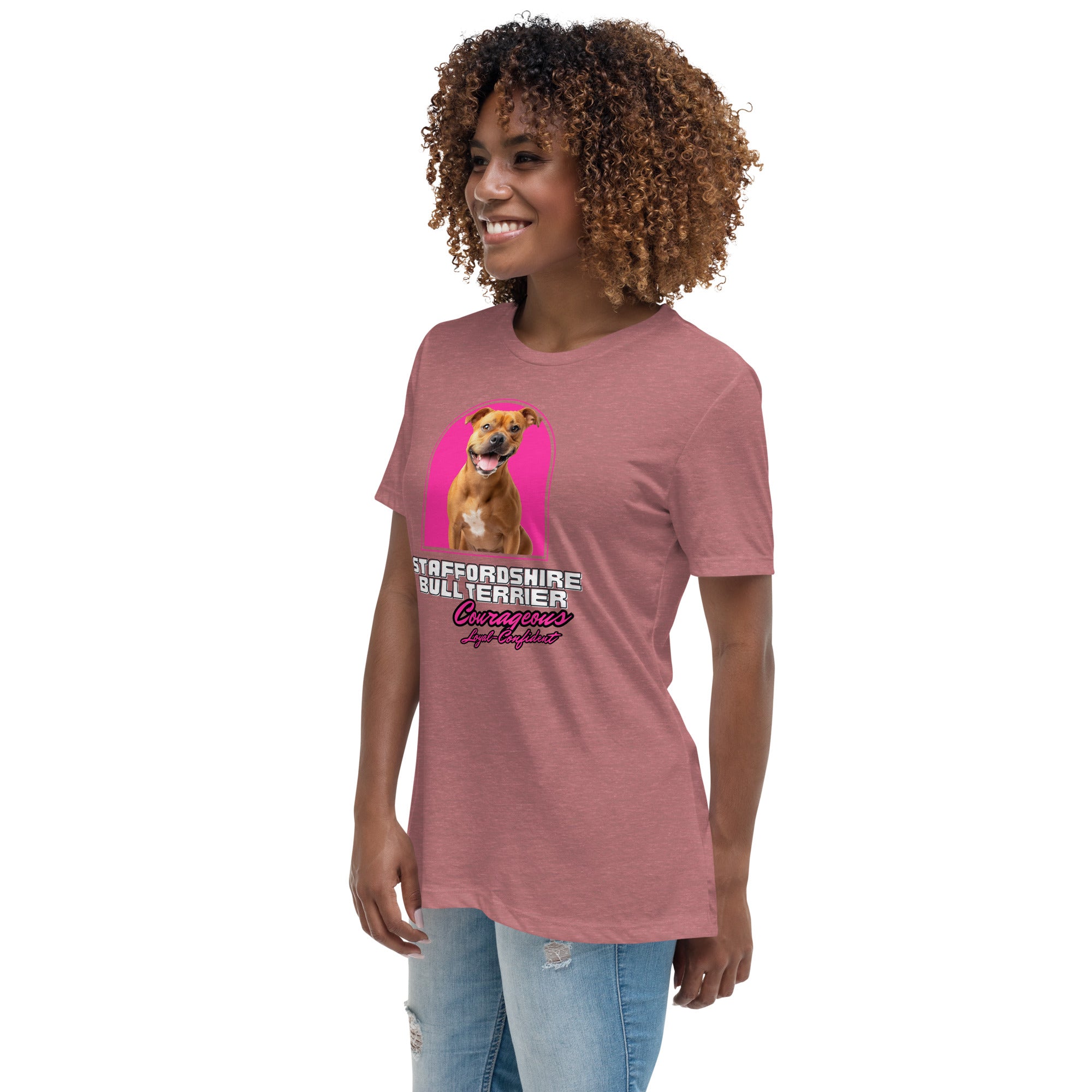 Staffordshire Bull Terrier Women's Relaxed T-Shirt