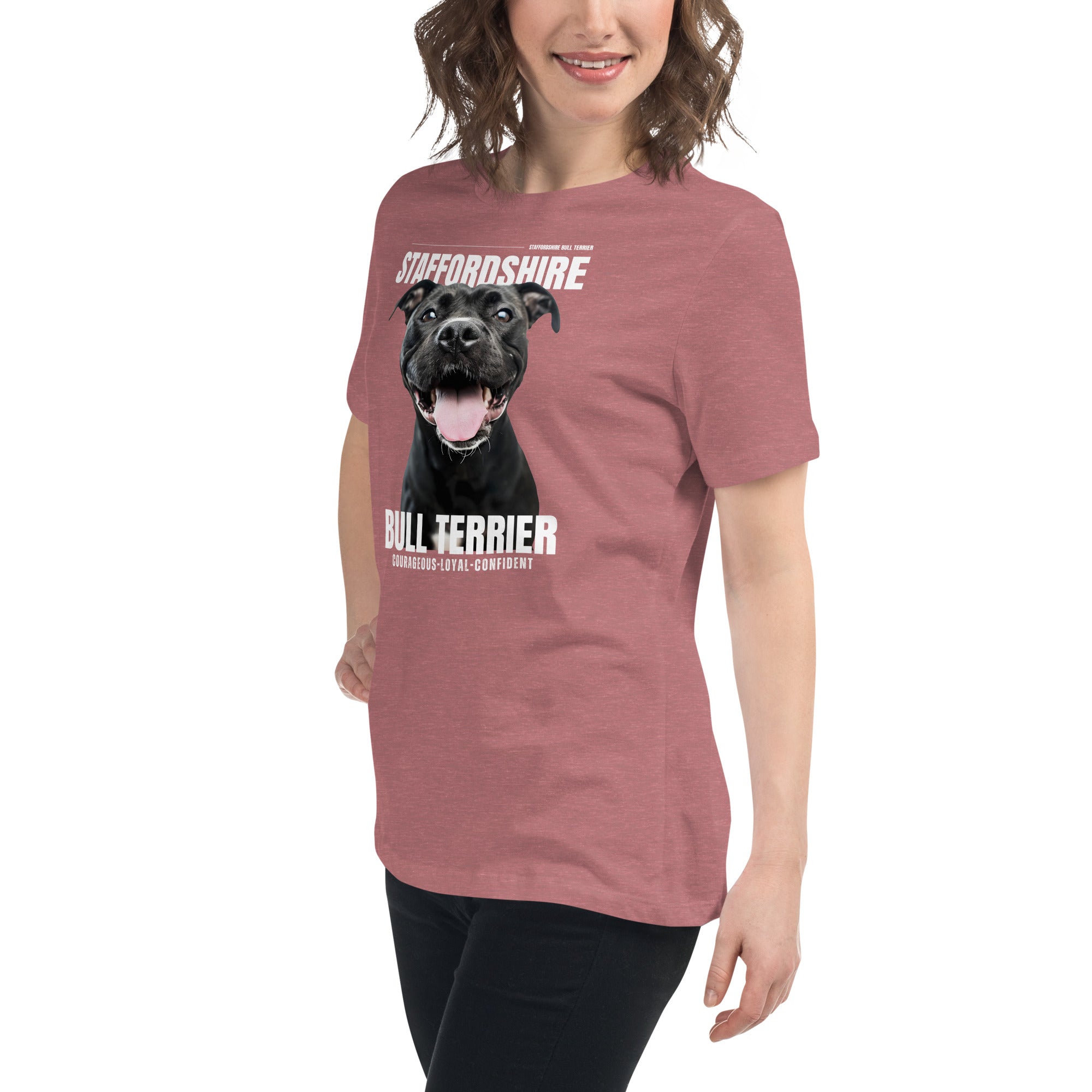 Staffordshire Bull Terrier Women's Relaxed T-Shirt