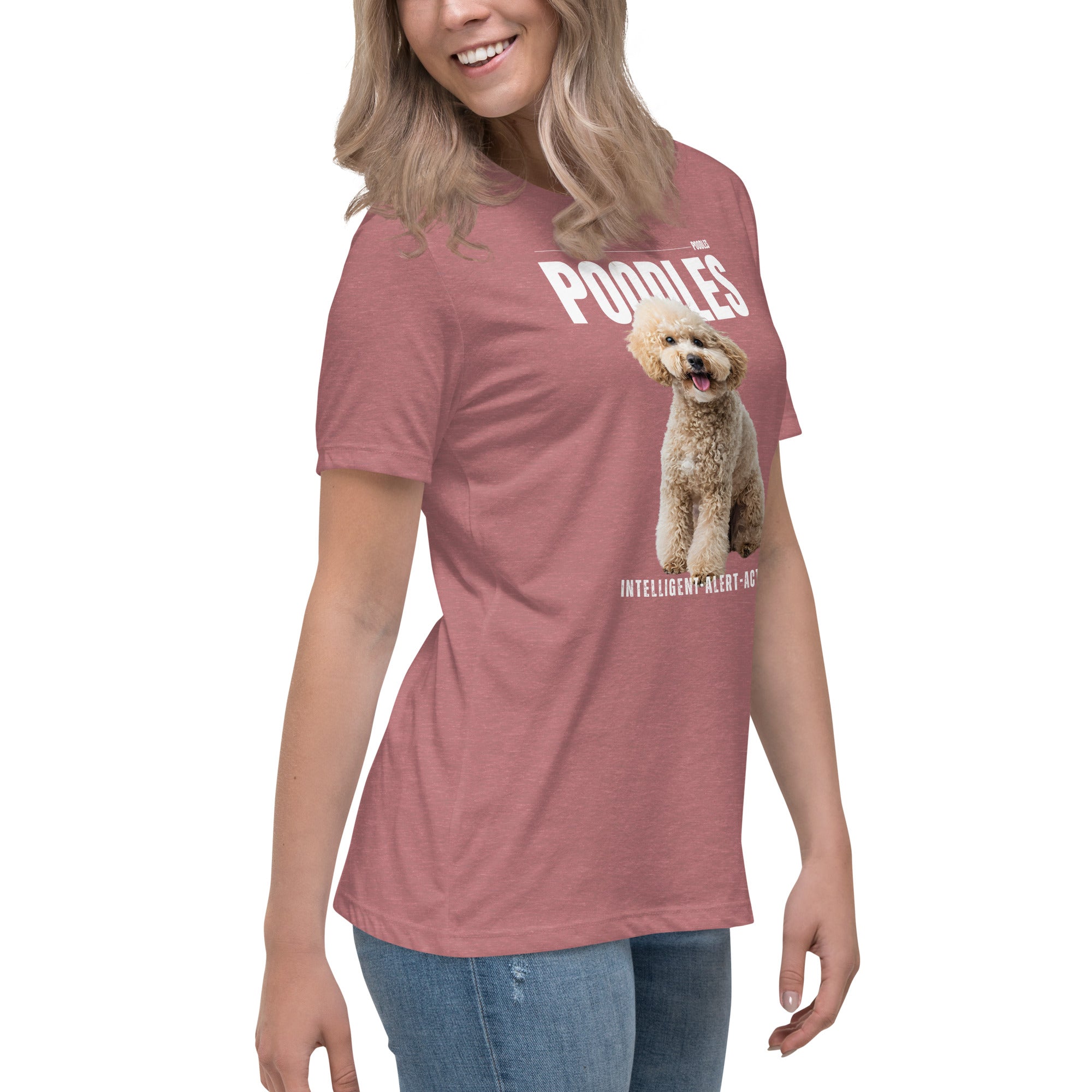 Poodle Women's Relaxed T-Shirt