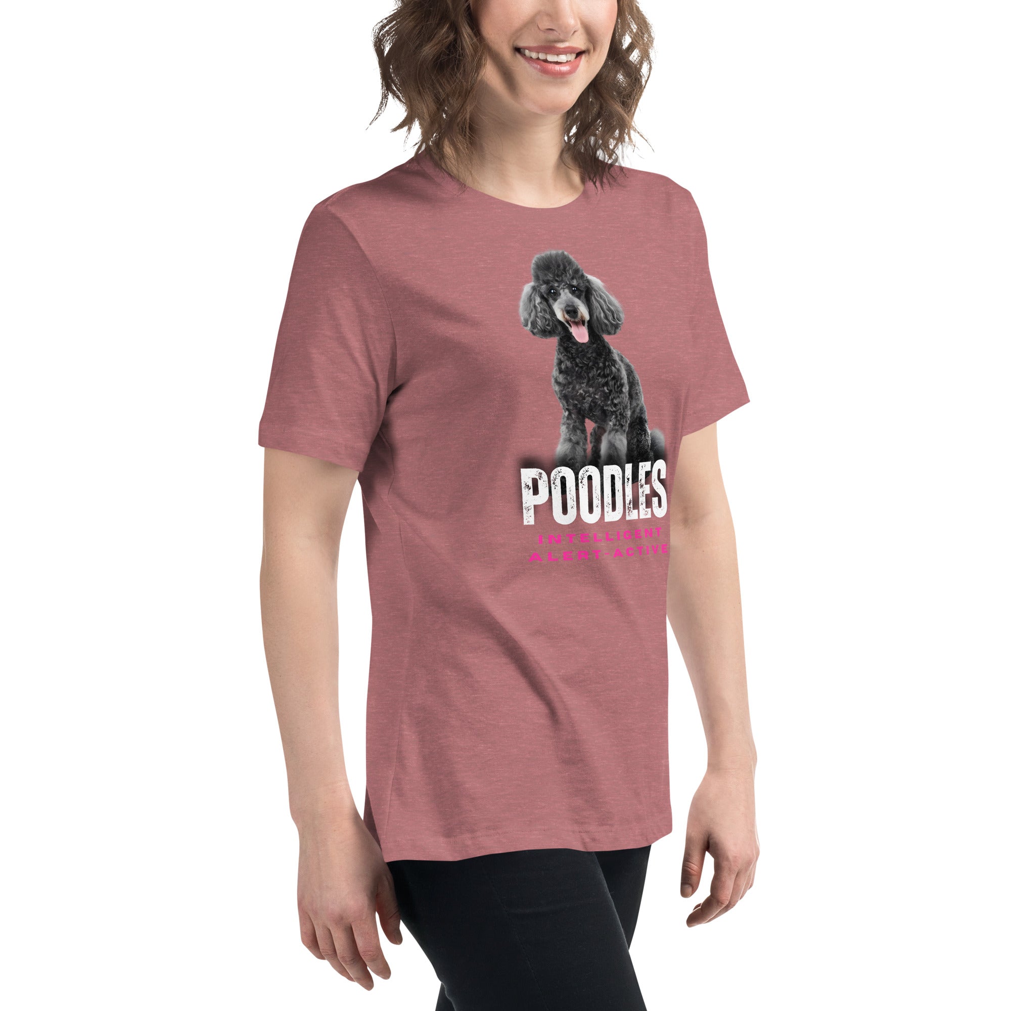 Poodle Women's Relaxed T-Shirt