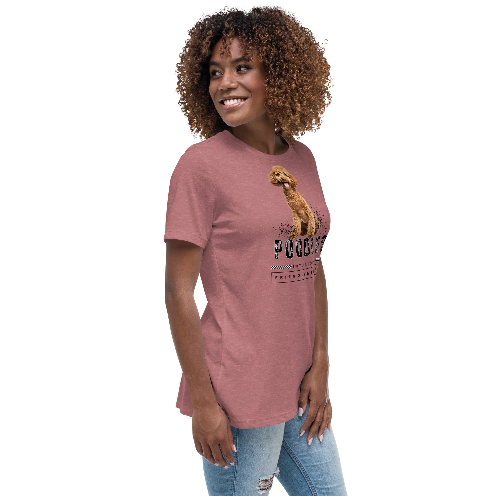 Poodle Women's Relaxed T-Shirt