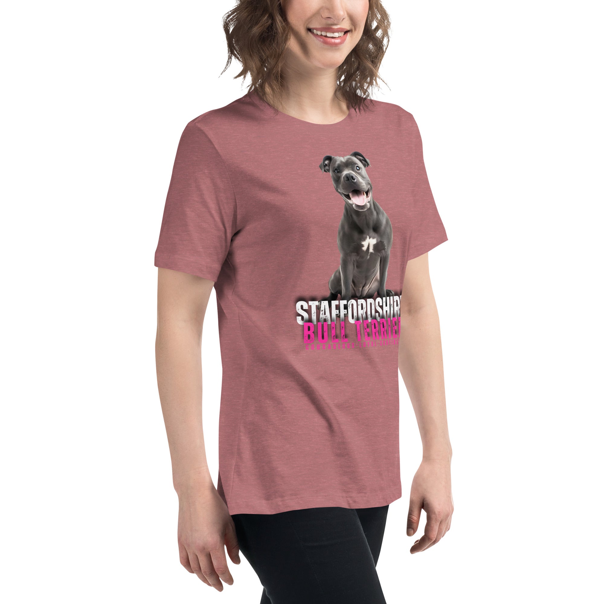 Staffordshire Bull Terrier Women's Relaxed T-Shirt