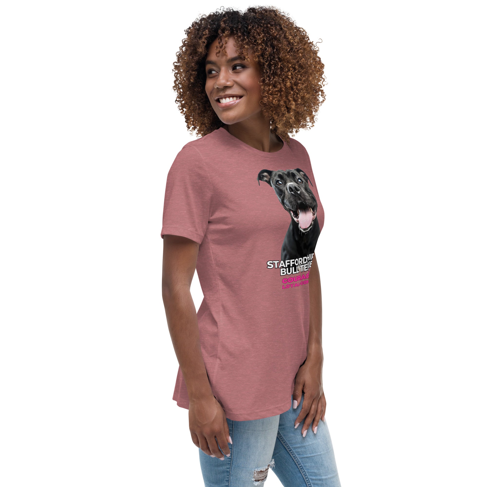 Staffordshire Bull Terrier Women's Relaxed T-Shirt