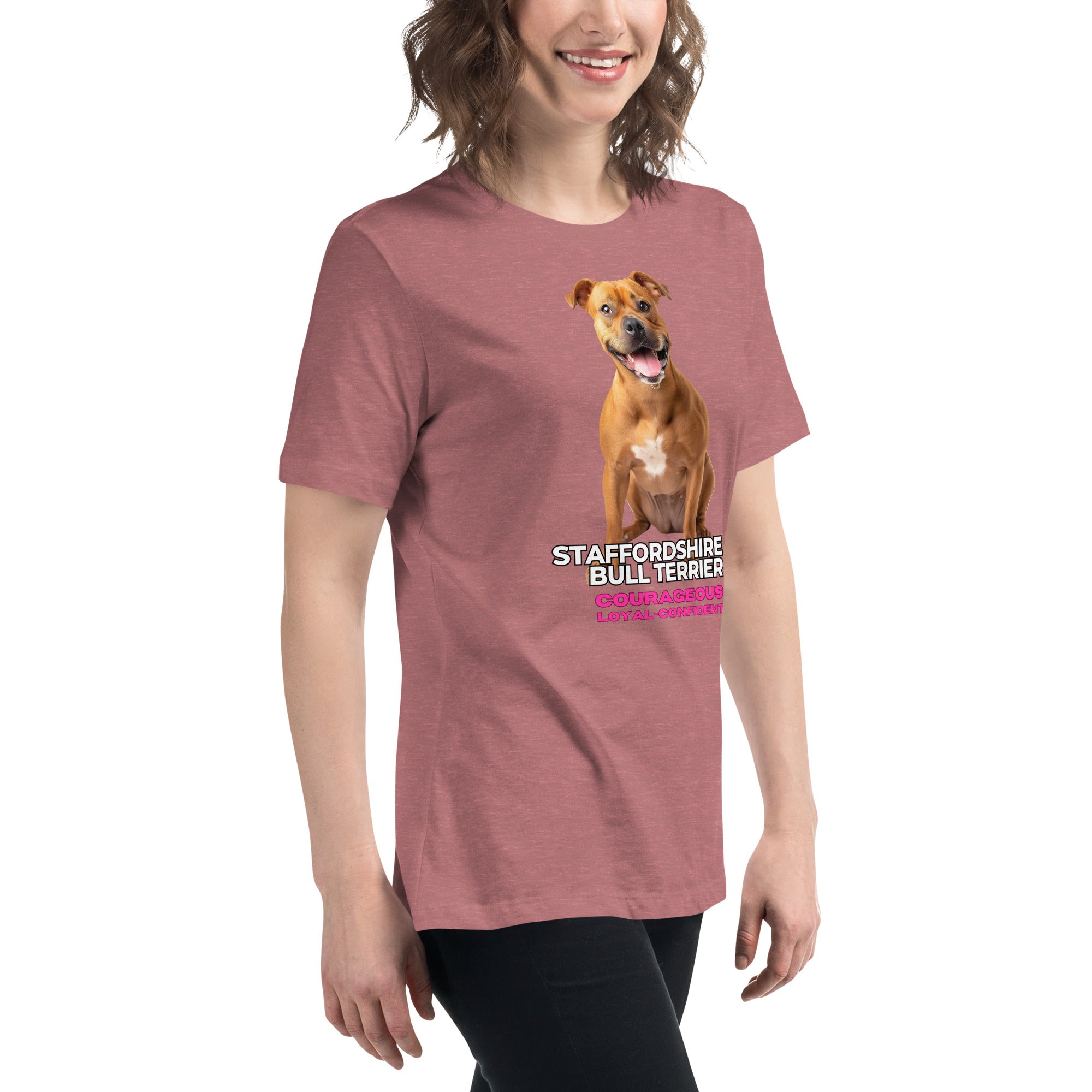 Staffordshire Bull Terrier Women's Relaxed T-Shirt