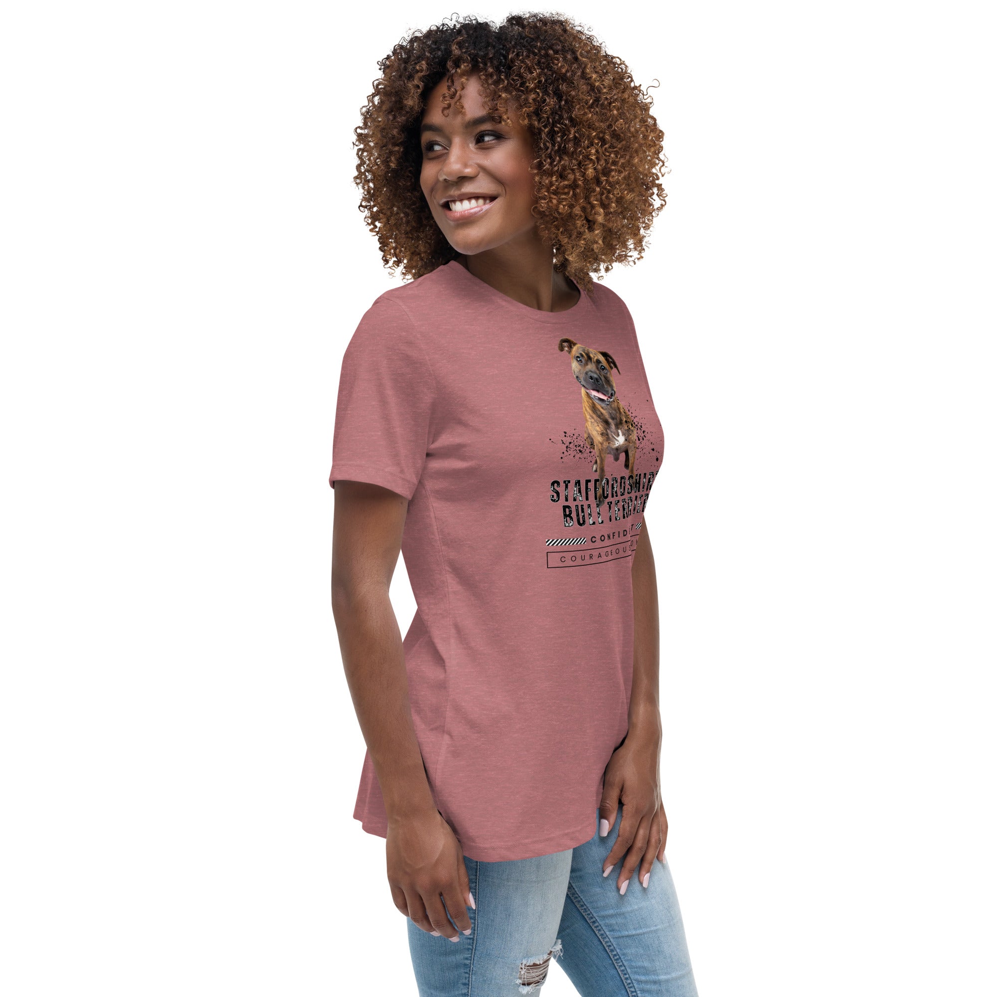 Staffordshire Bull Terrier Women's Relaxed T-Shirt