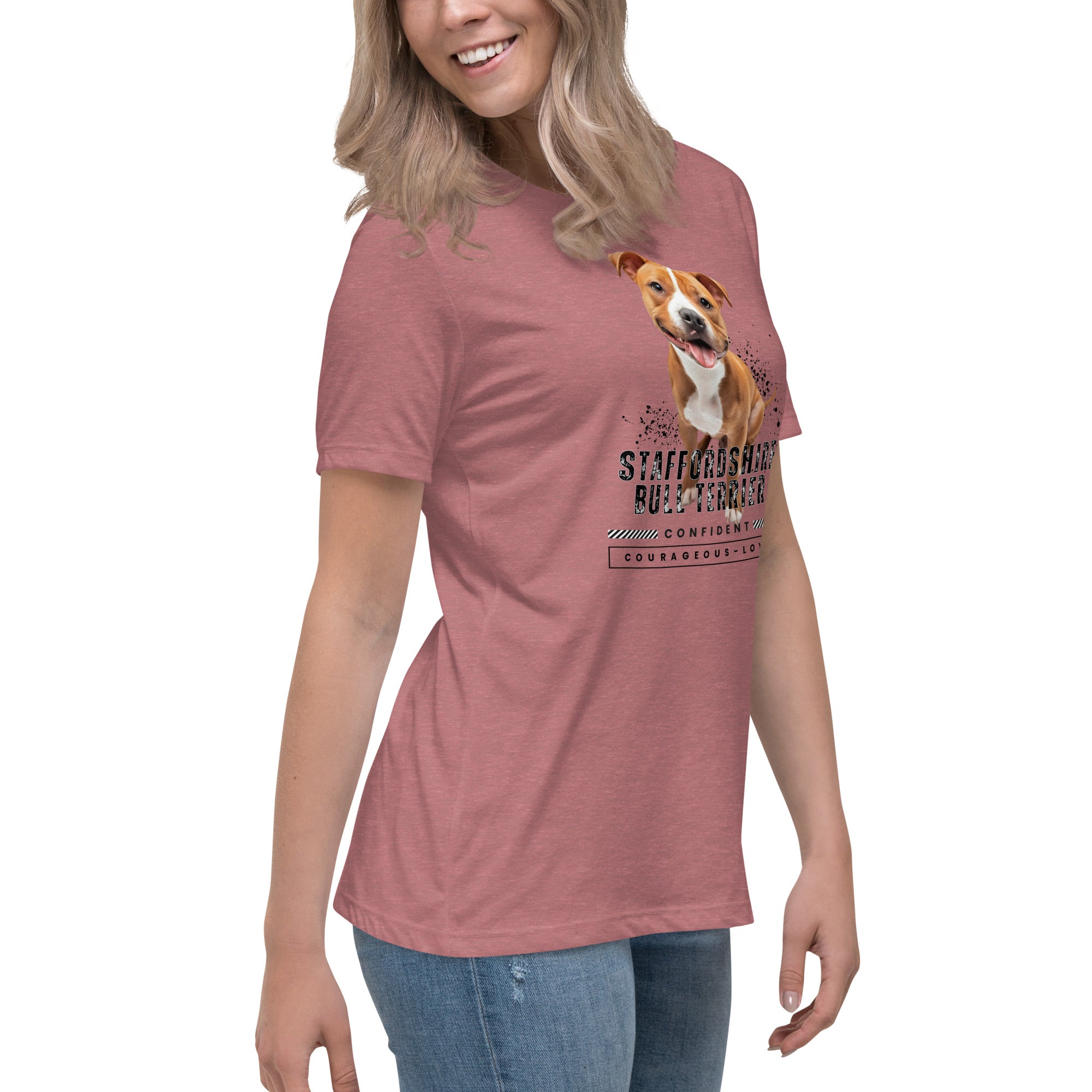 Staffordshire Bull Terrier Women's Relaxed T-Shirt