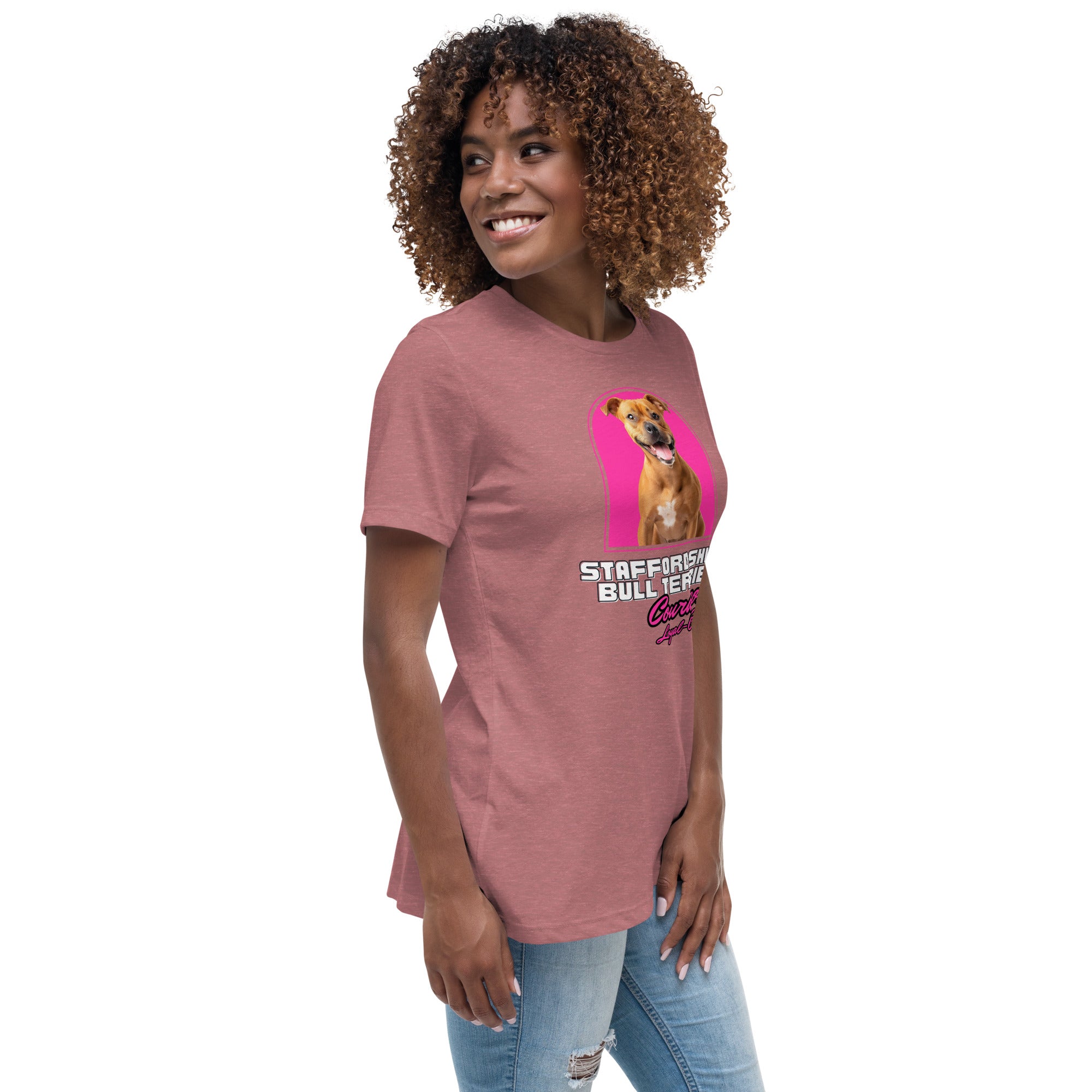 Staffordshire Bull Terrier Women's Relaxed T-Shirt