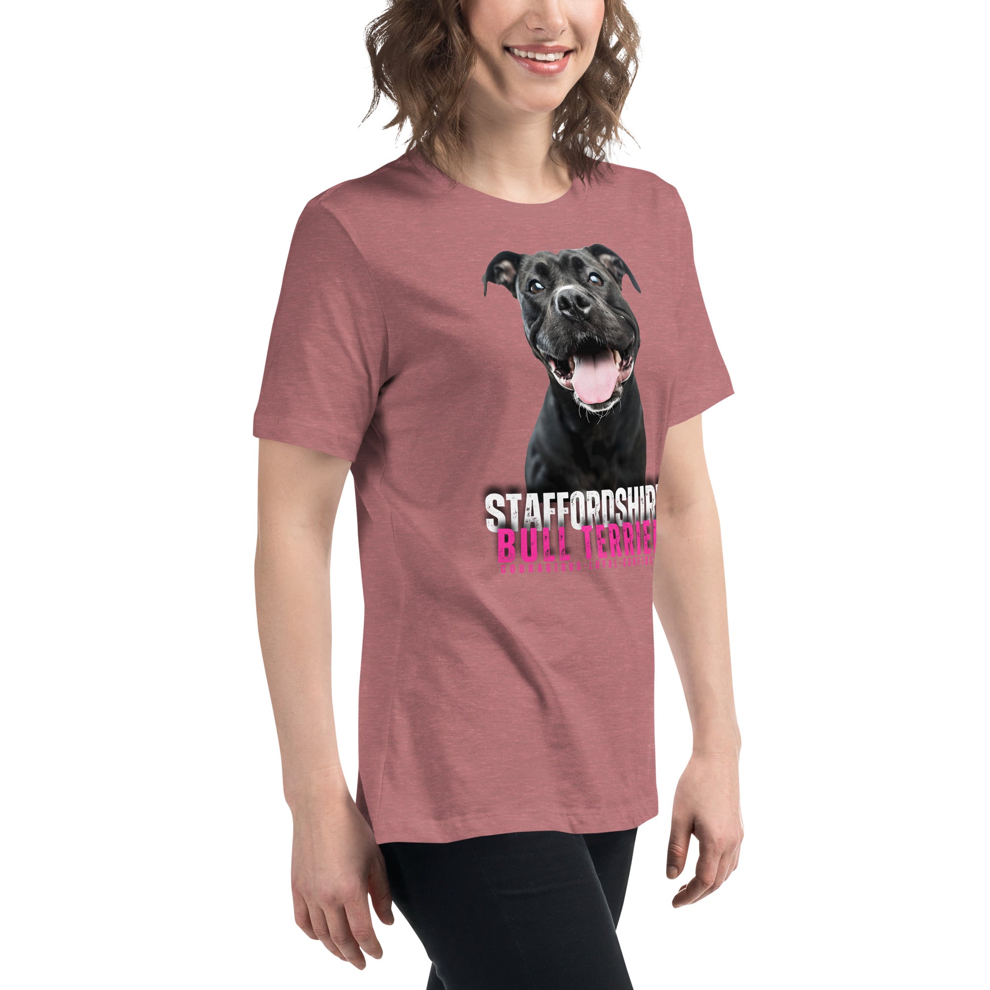 Staffordshire Bull Terrier Women's Relaxed T-Shirt