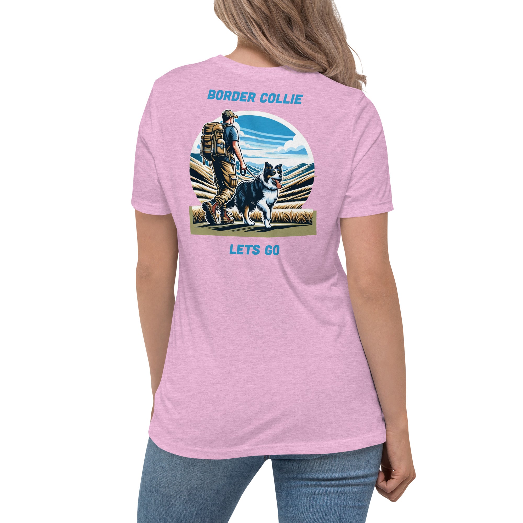 Border Collie Women's Relaxed T-Shirt